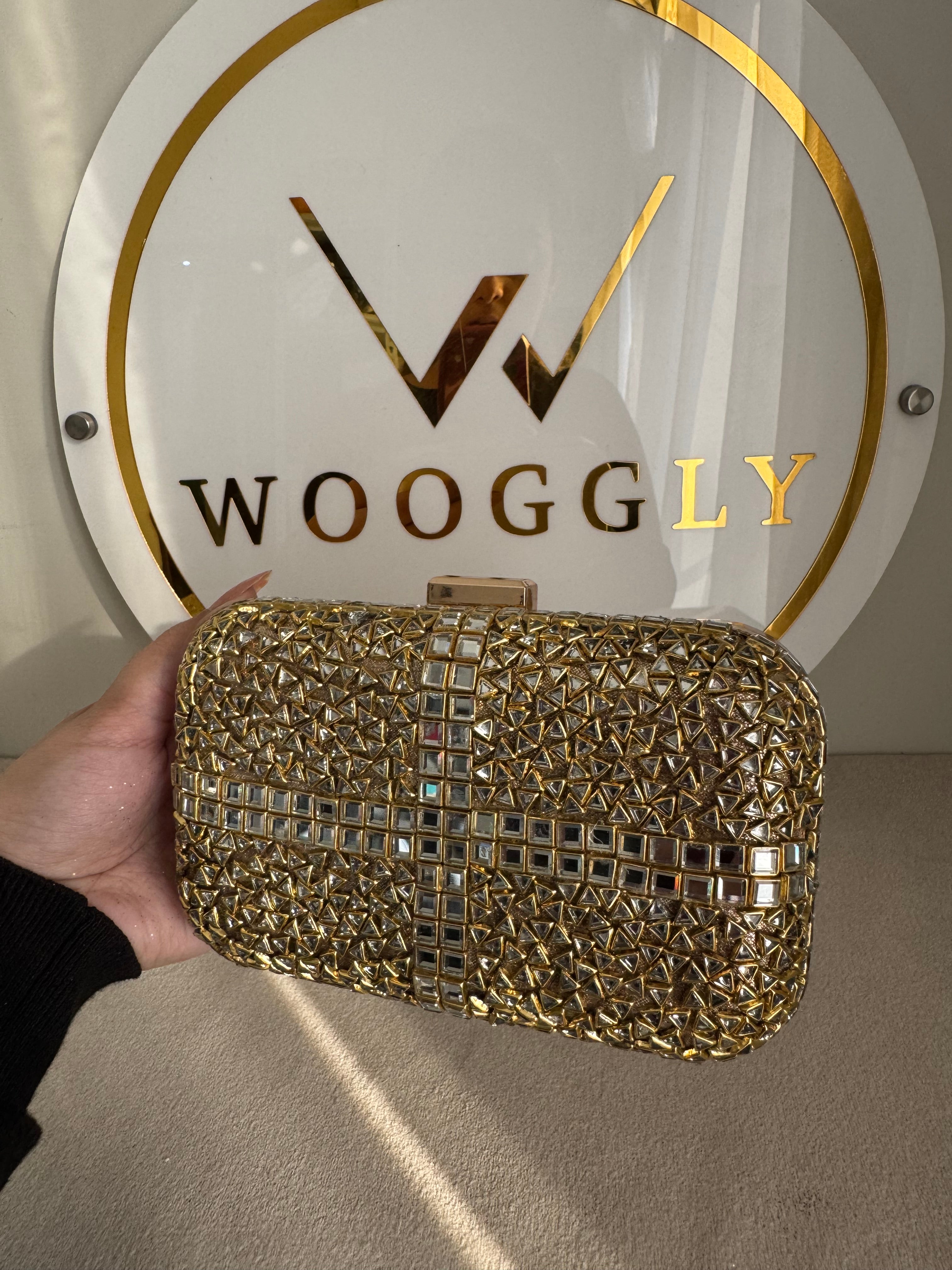 Classy Kundan Clutch