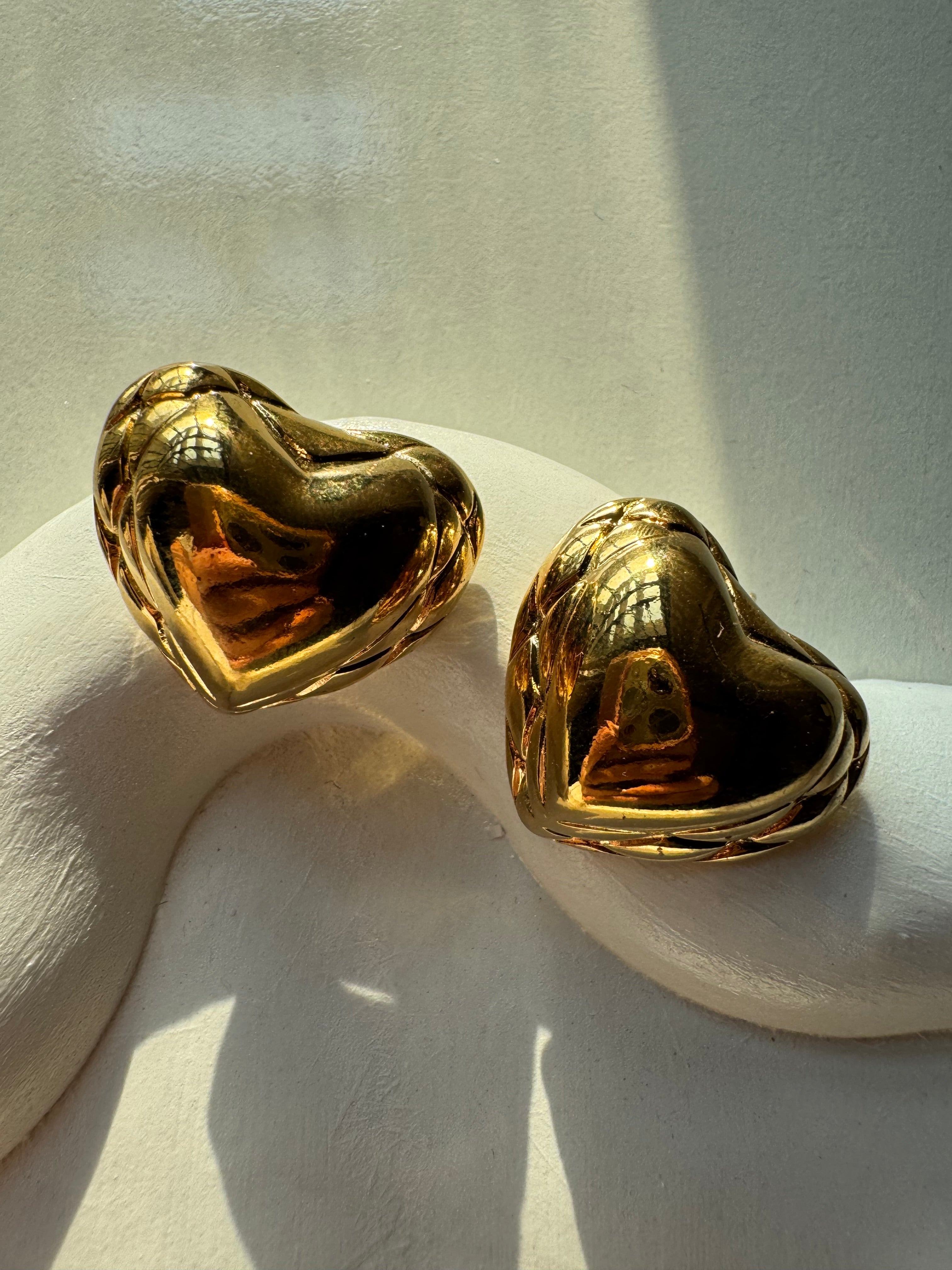 Love Lit Studs - 18K Gold Plated