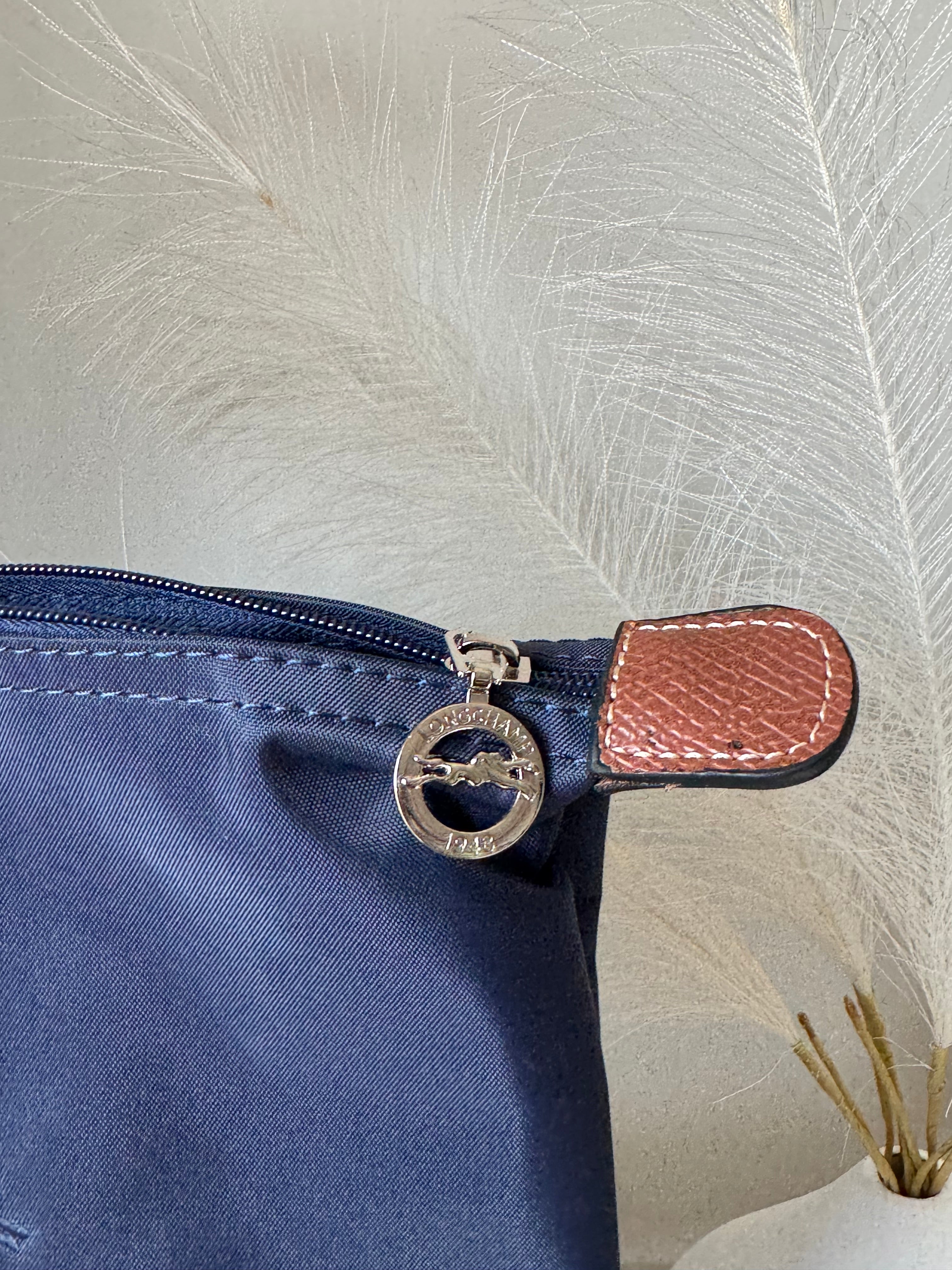 Longchamp Tote LARGE - Blue (WITH BRAND LOGO)