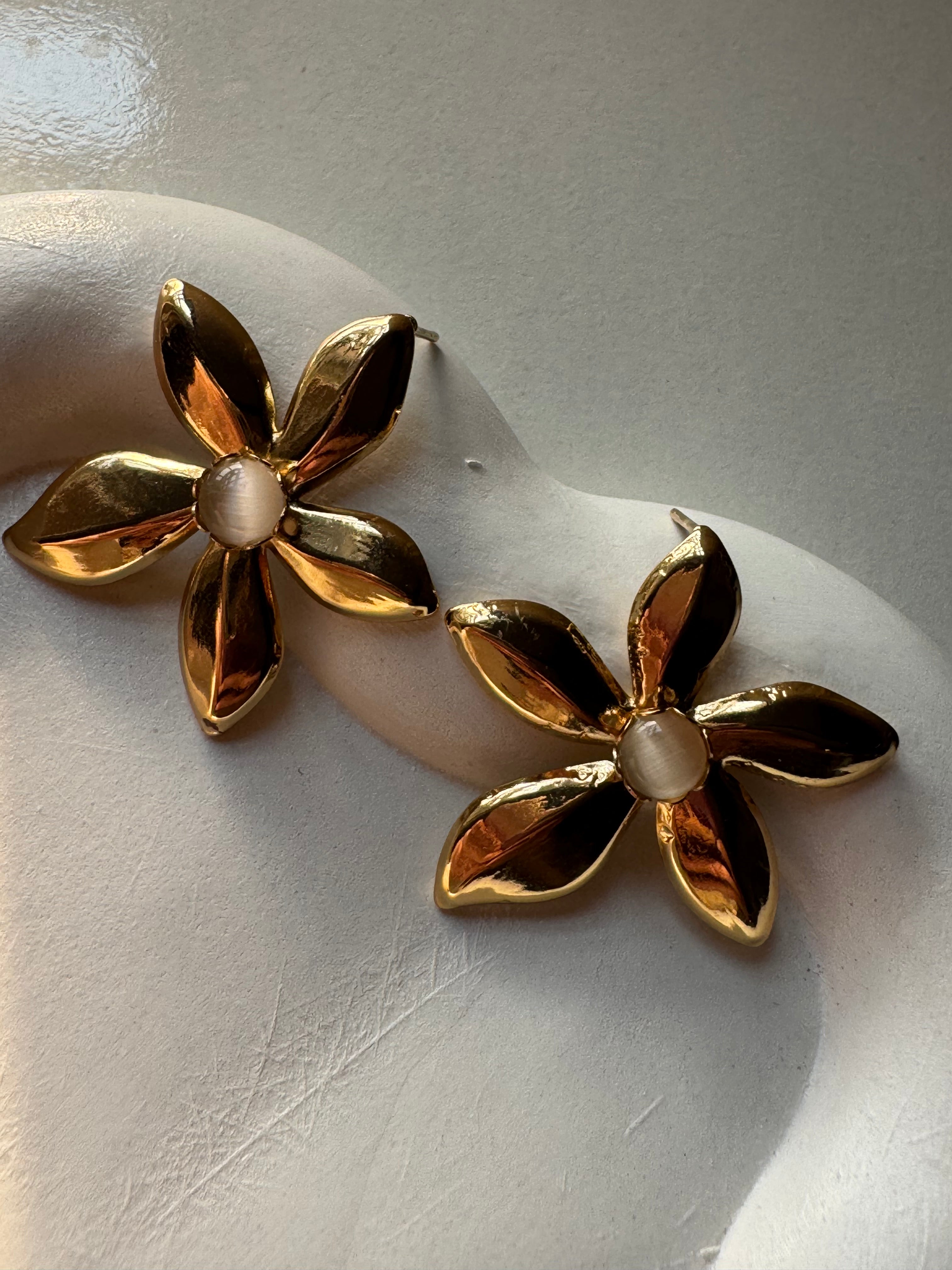 Floral Blaze - 18K Gold Plated