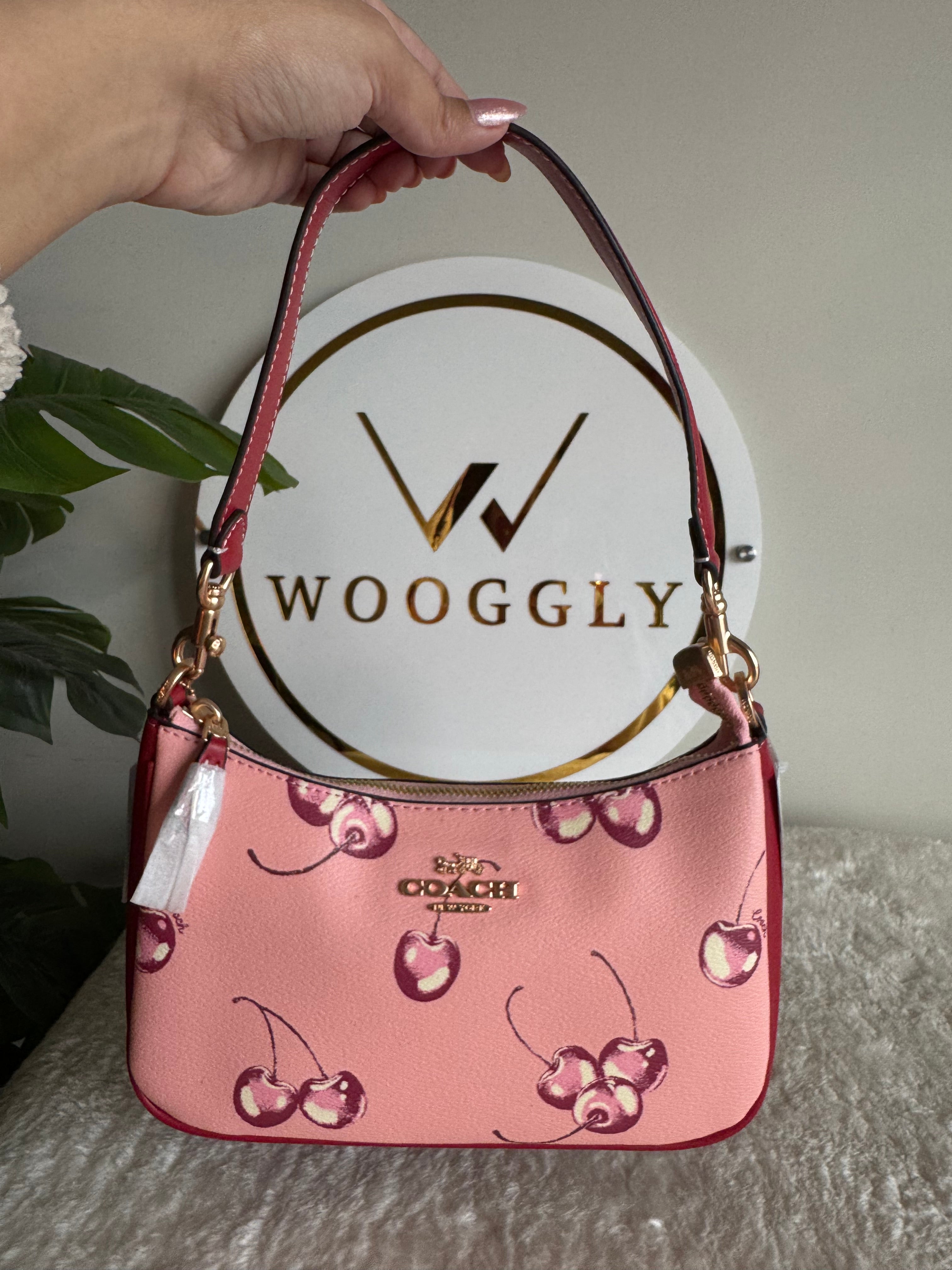 COACH TERI PREMIUM (Pink & Maroon with Cherries) - MAGNETIC BOX PACKING