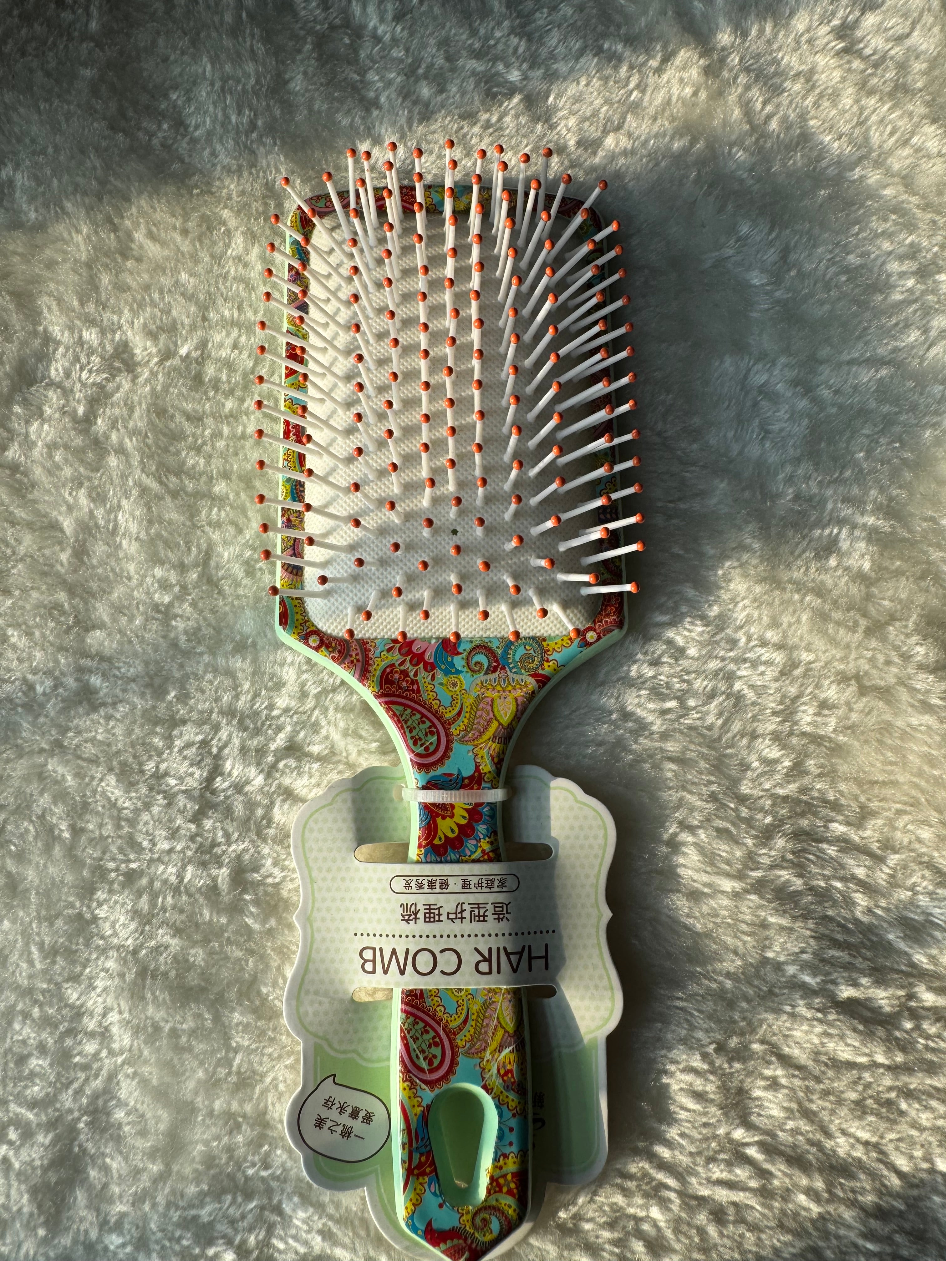 Multi Color Square Hair Brush