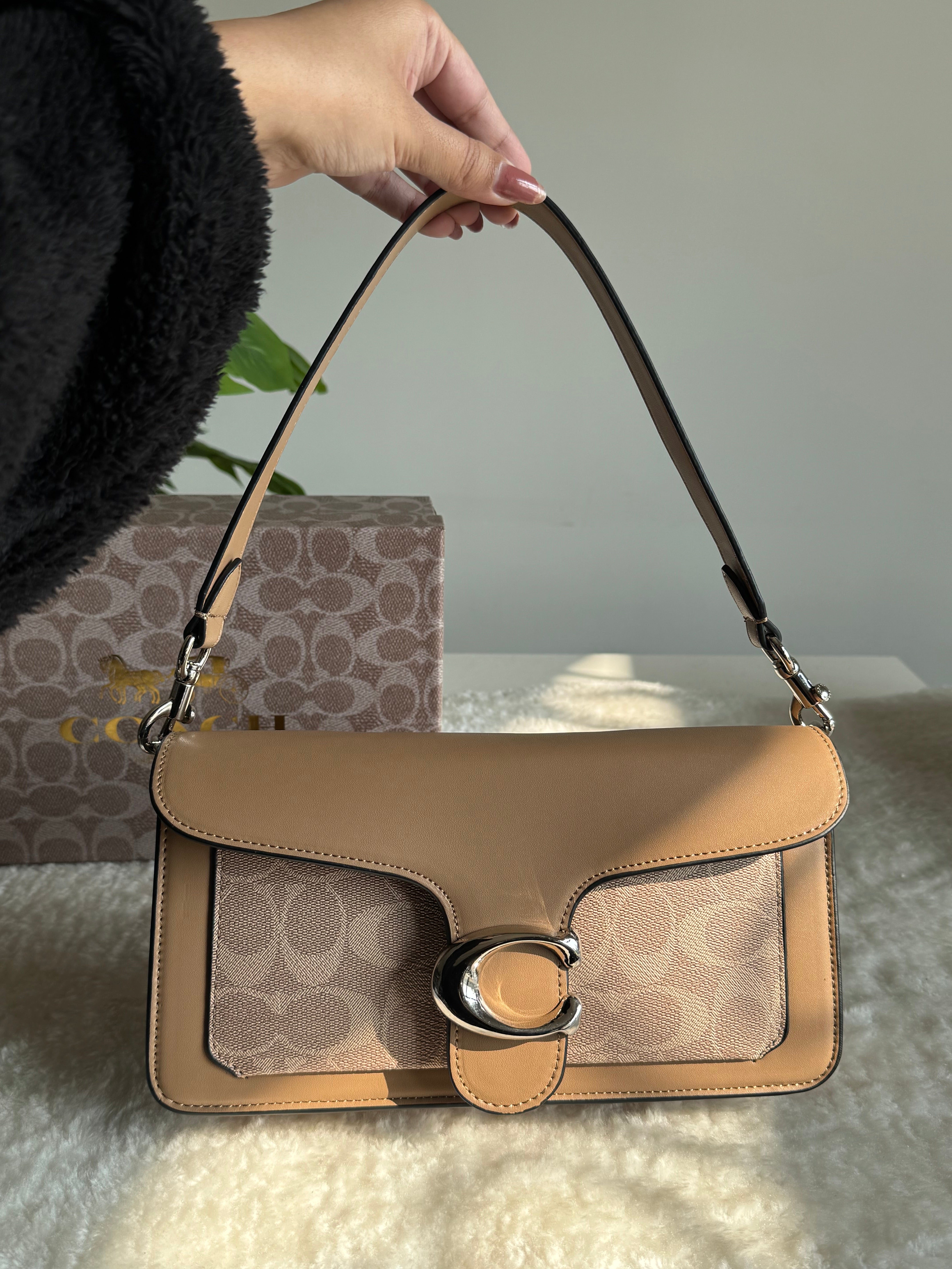COACH TABBY EXCLUSIVE (Beige) - BOX PACKING