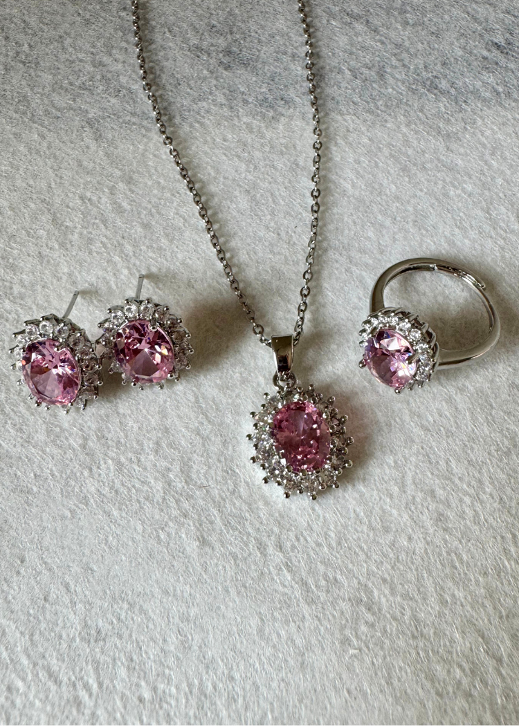 Blush Pink Set with Ring