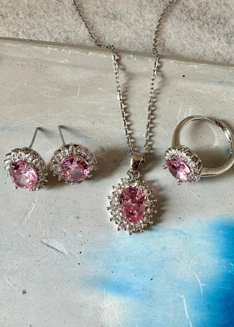 Blush Pink Set with Ring
