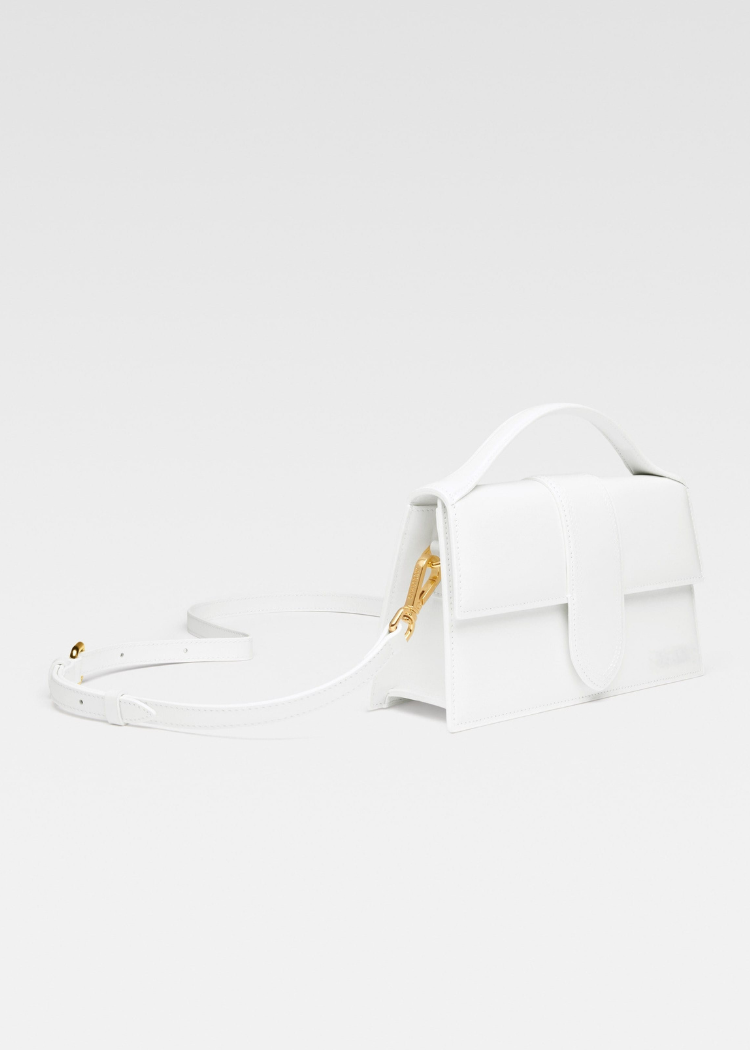 Muse White HandBag with Strap