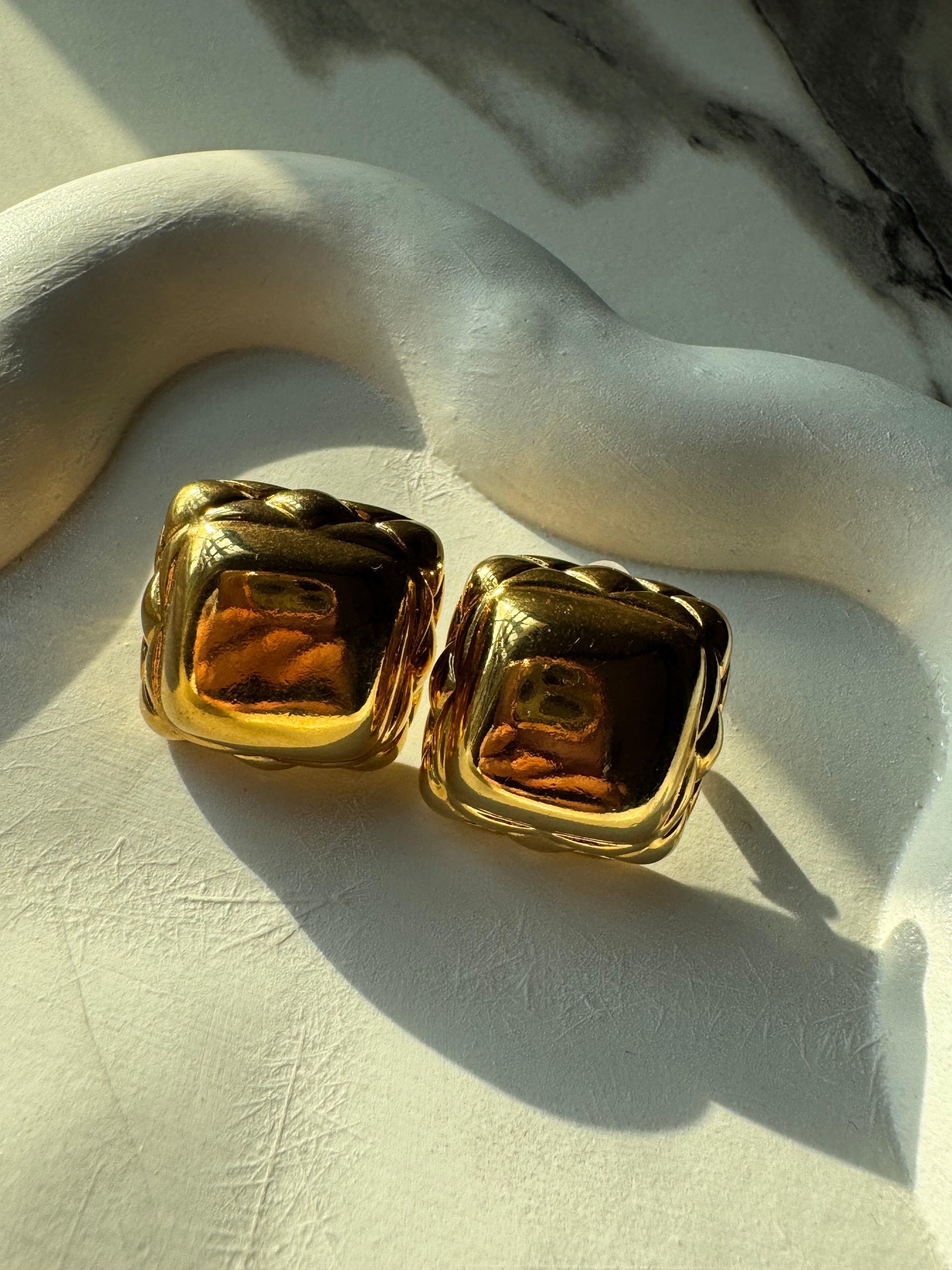 Celestial Gold Studs - 18K Gold Plated