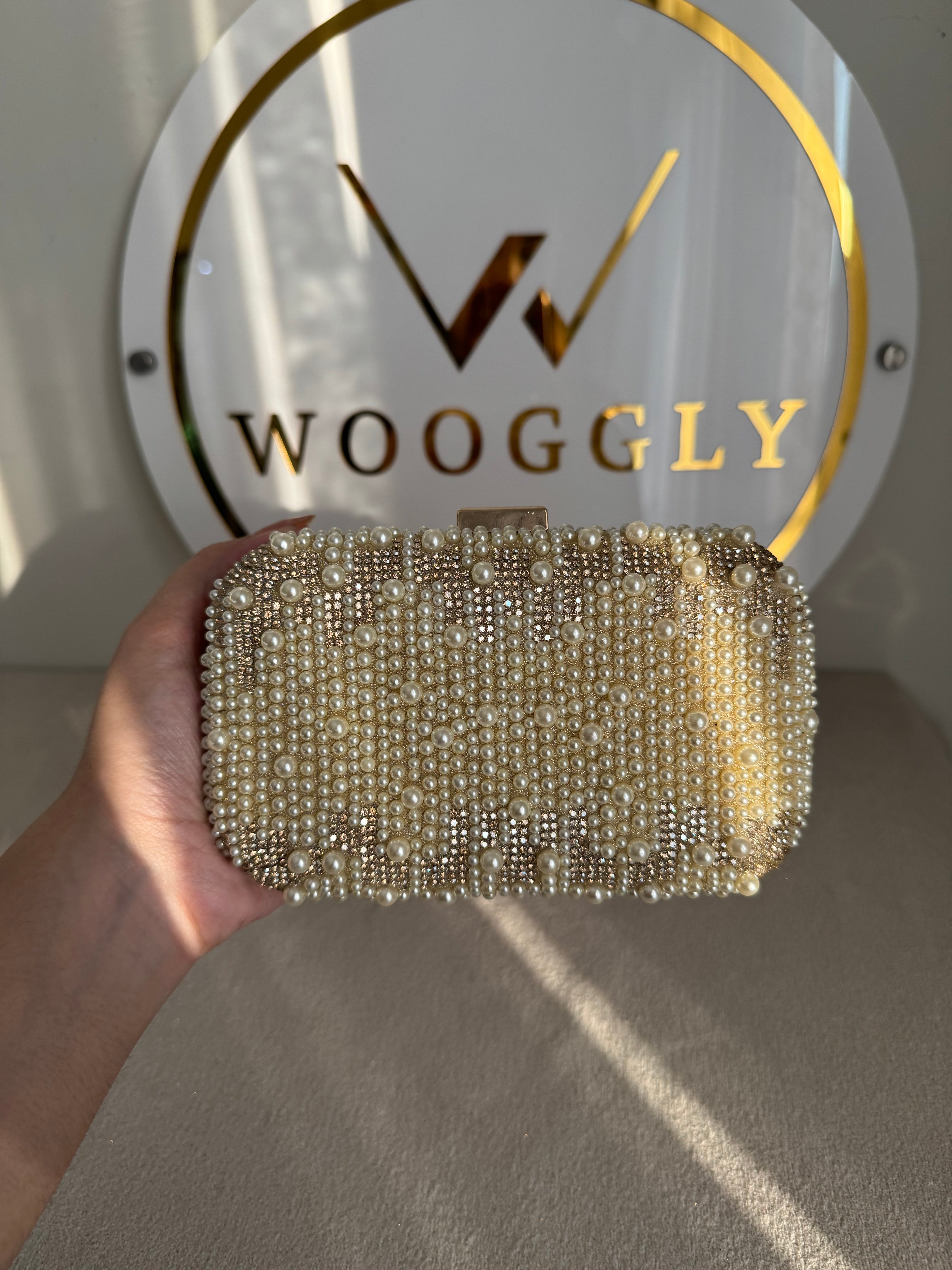 Regal Pearl Clutch
