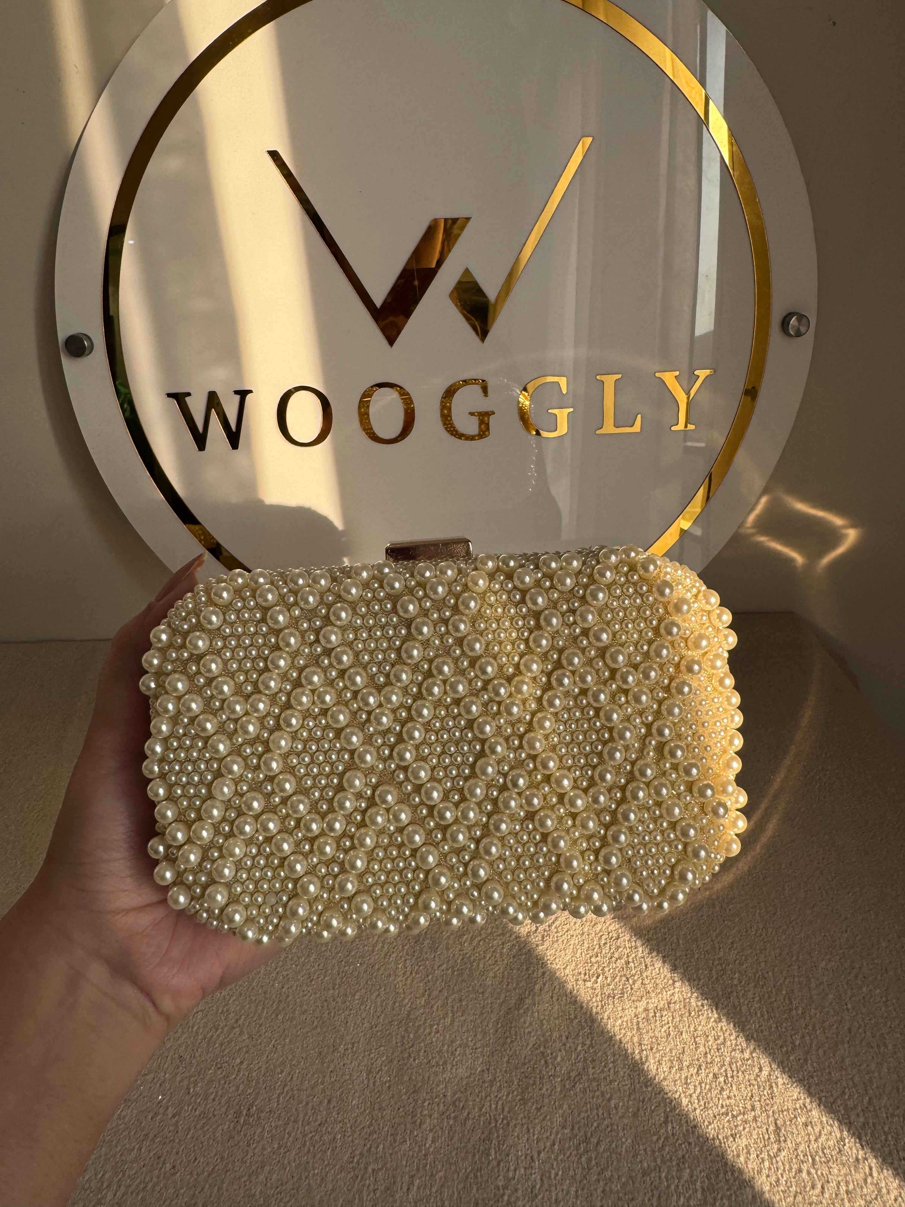 Iconic Pearl Clutch