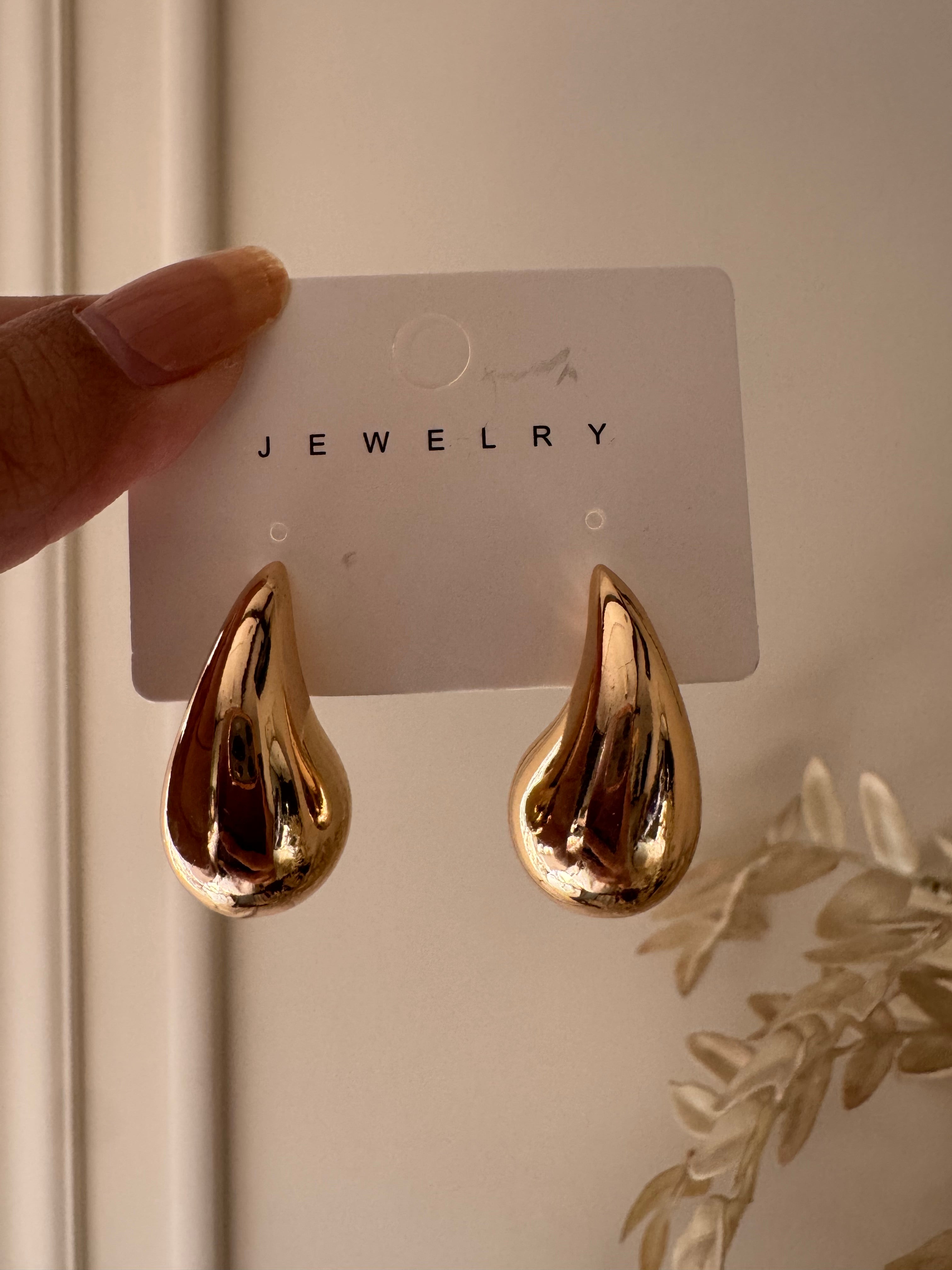 Statement Studs - 18K Gold Plated