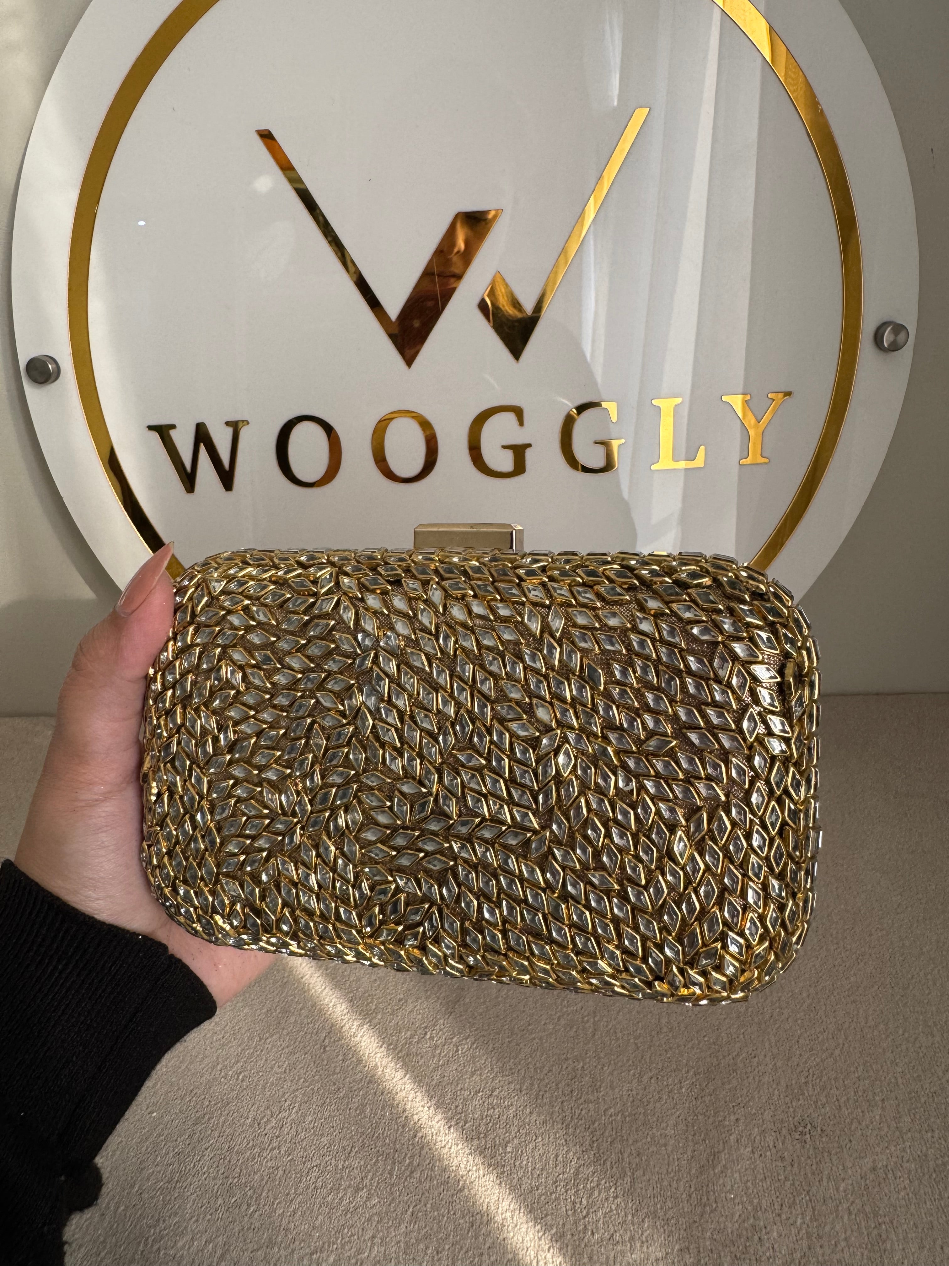 Exclusive Kundan Clutch