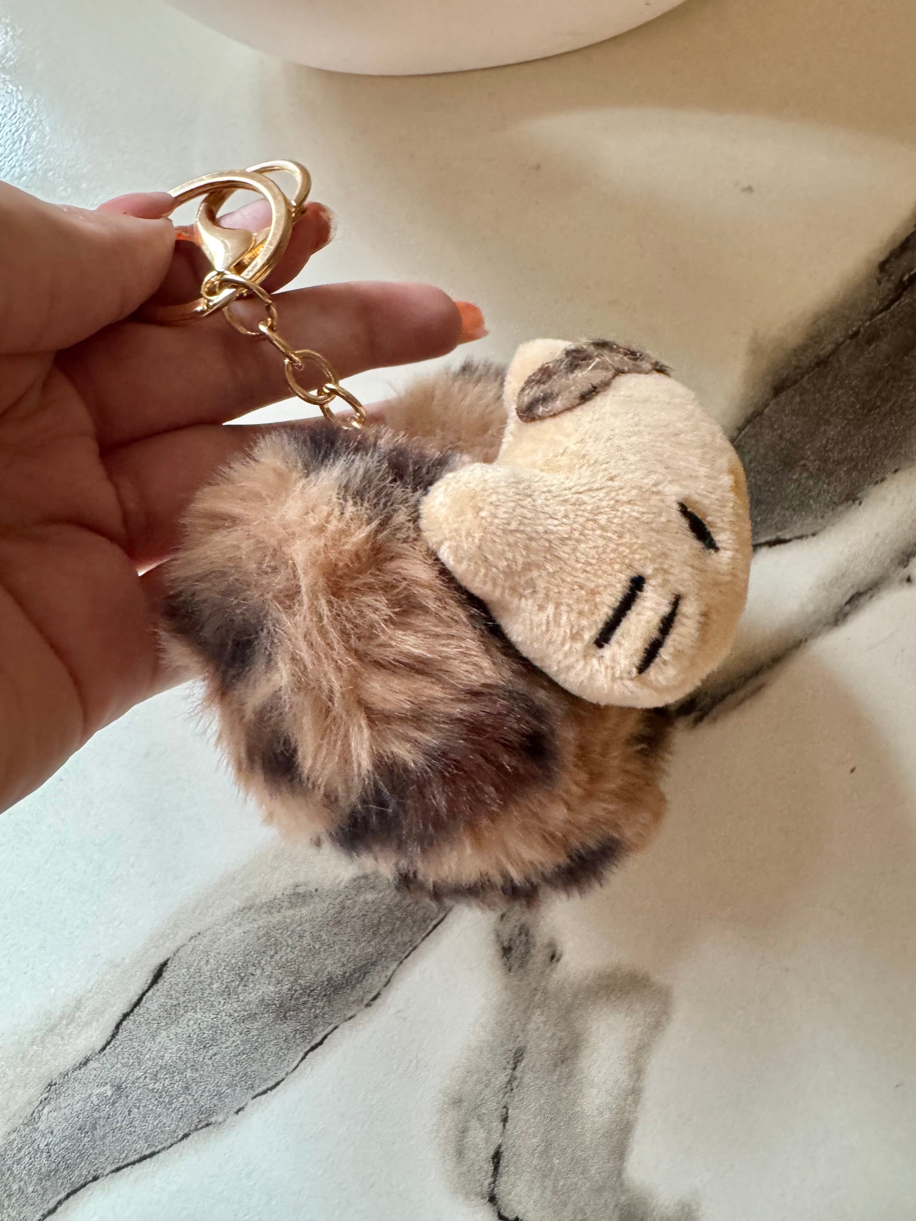 Soft & Fluffy Kitty Bag Charm