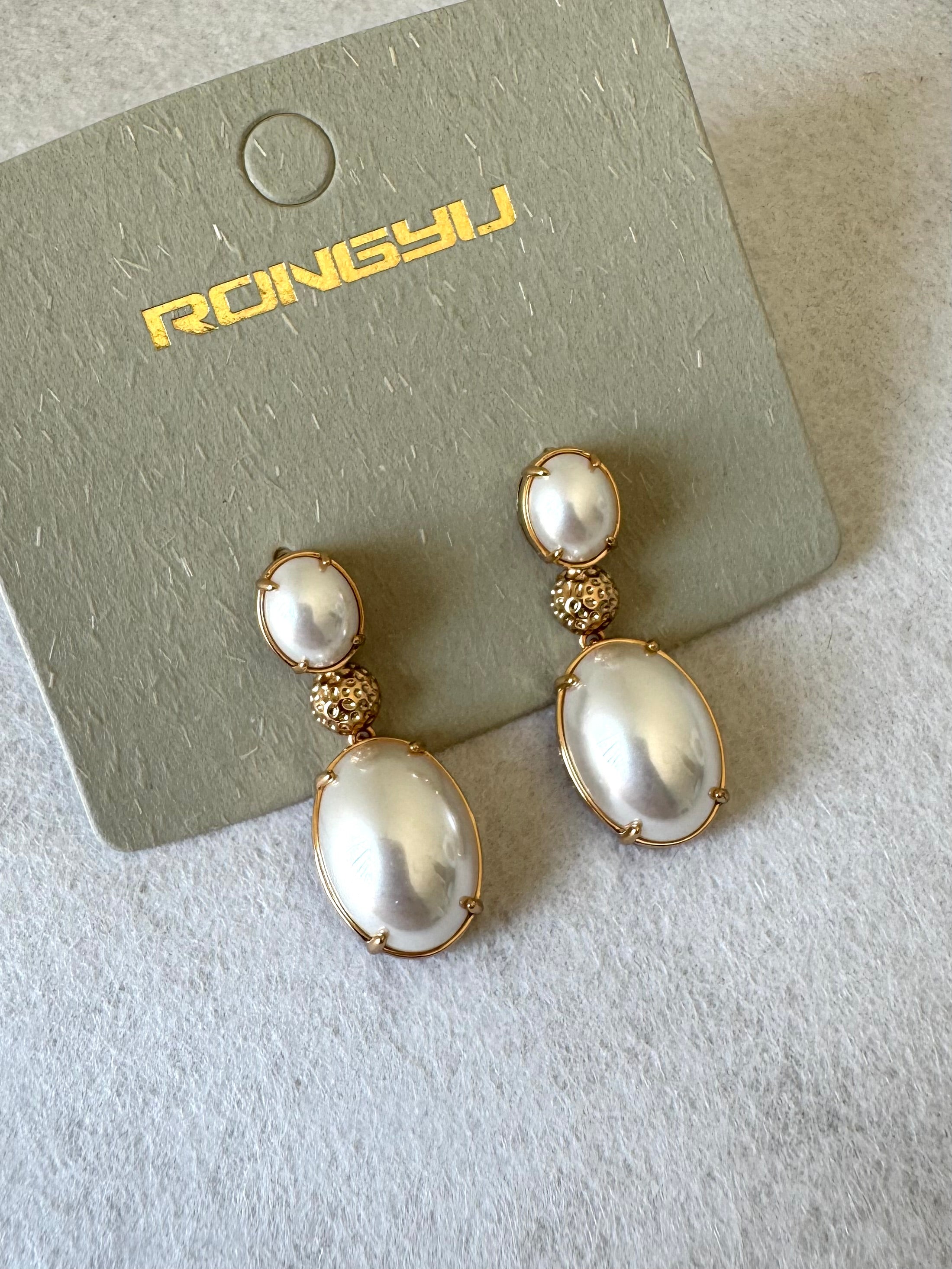 Luminous Lily Earrings