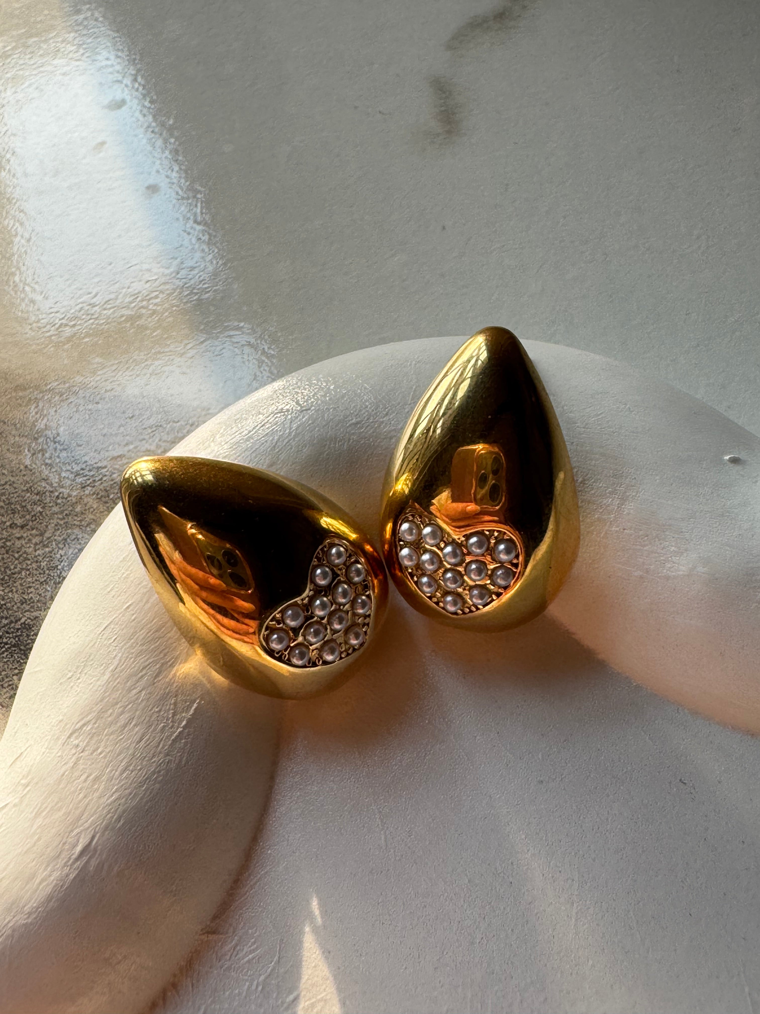 Soraya Studs - 18K Gold Plated