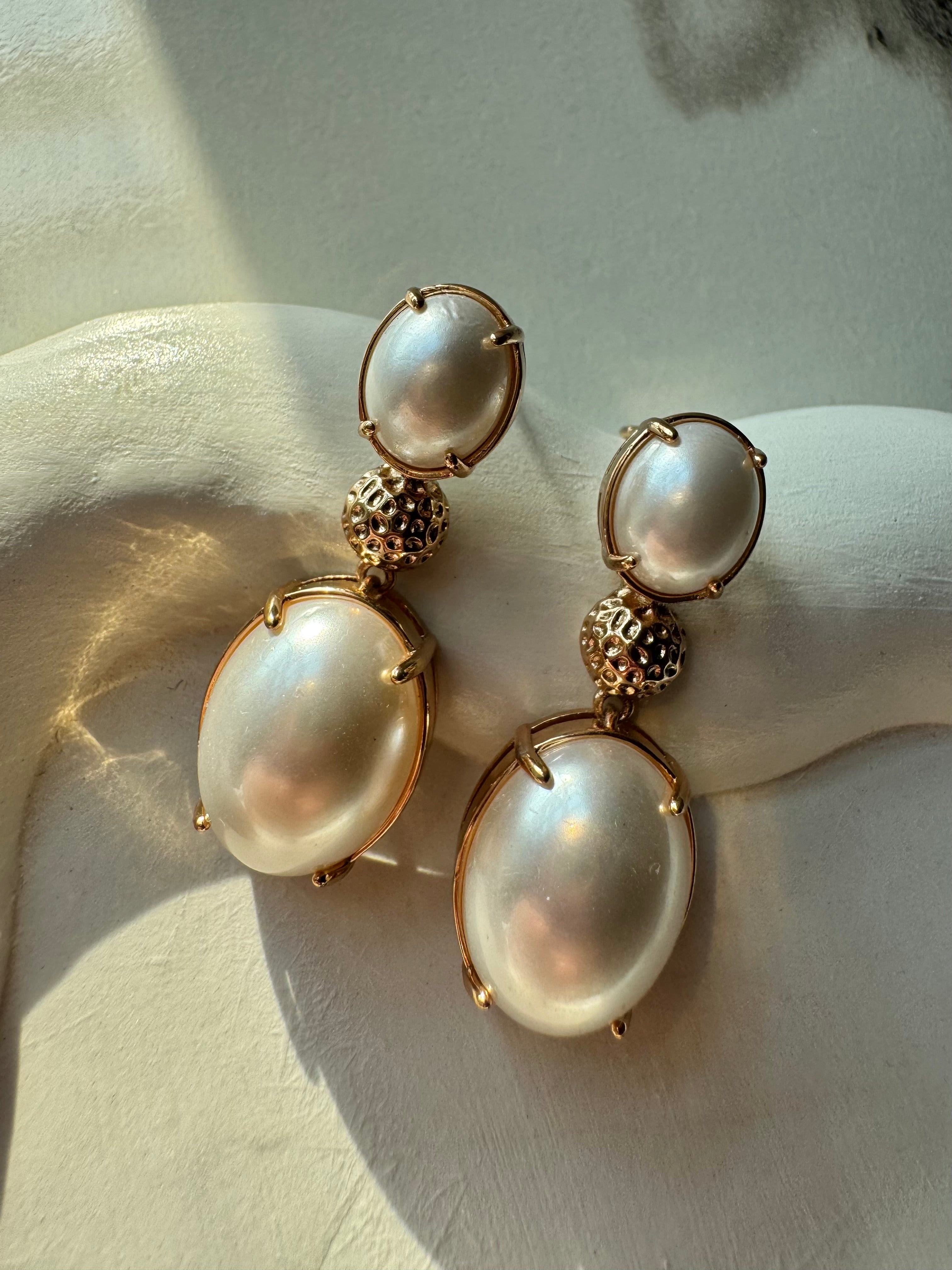 Luminous Lily Earrings