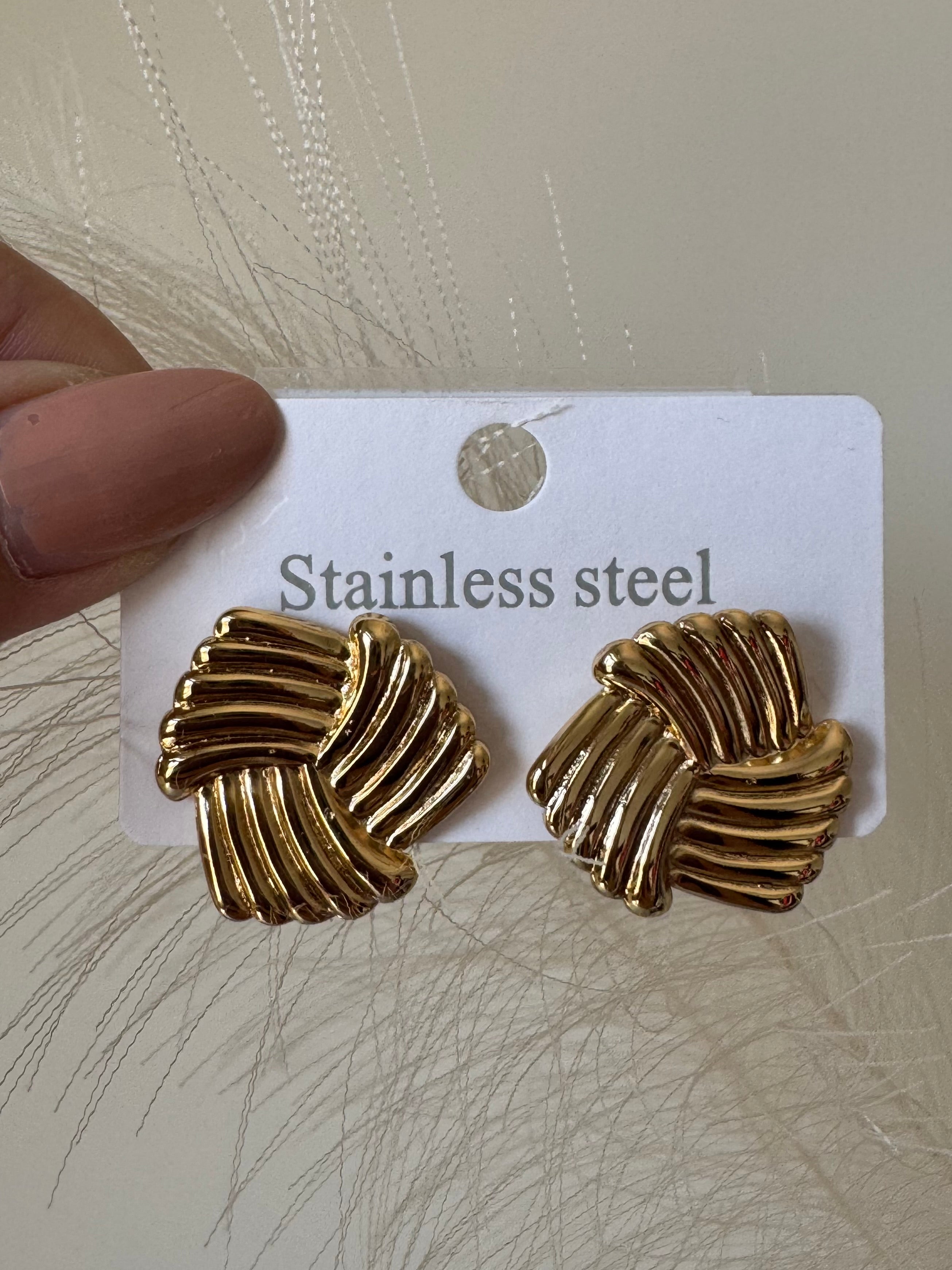 Velvet Glow Studs - Stainless Steel