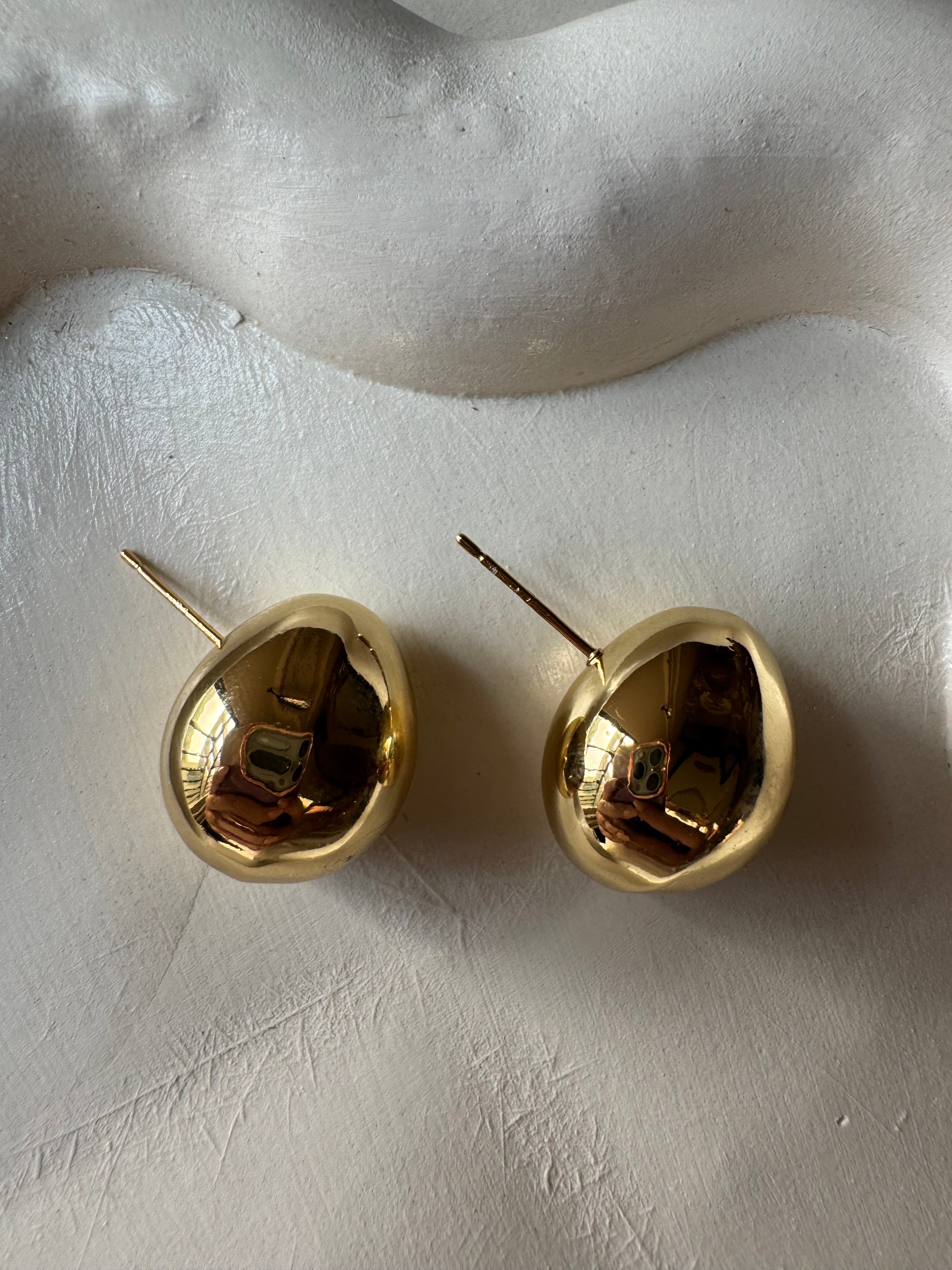 Aura Studs - 18K Gold Plated