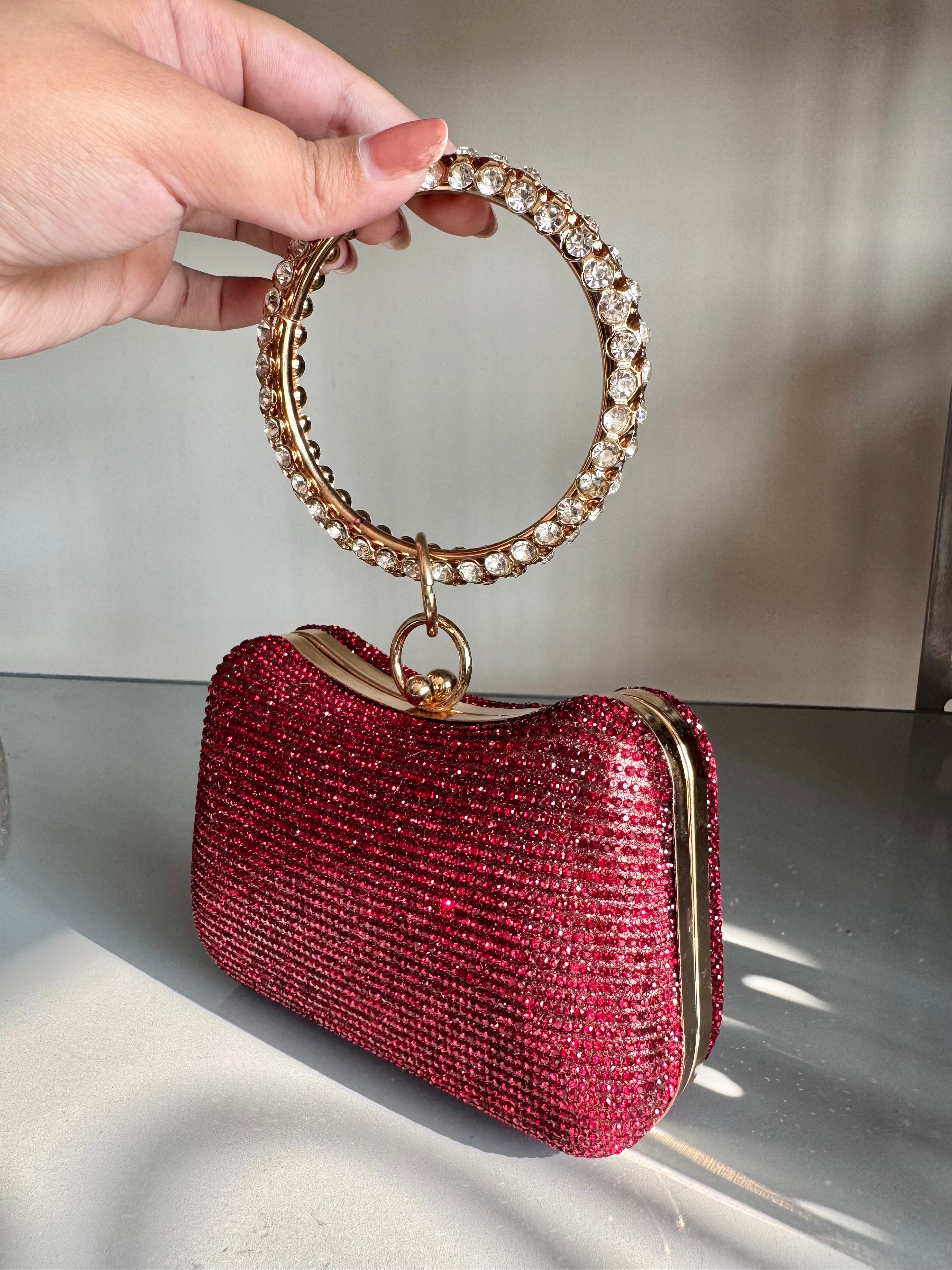 Signature Clutch - Red