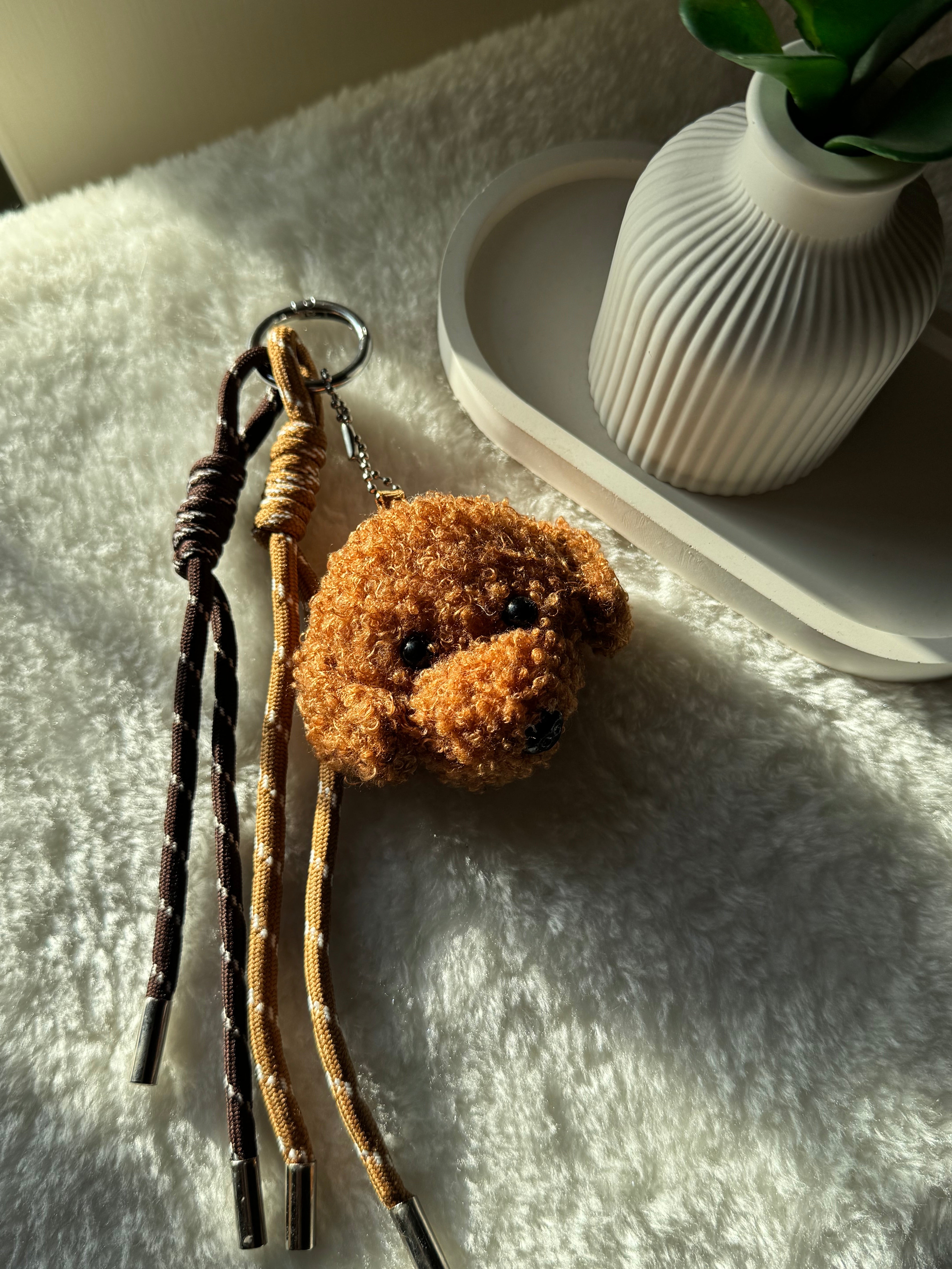 Cute Puppy Bag Charm