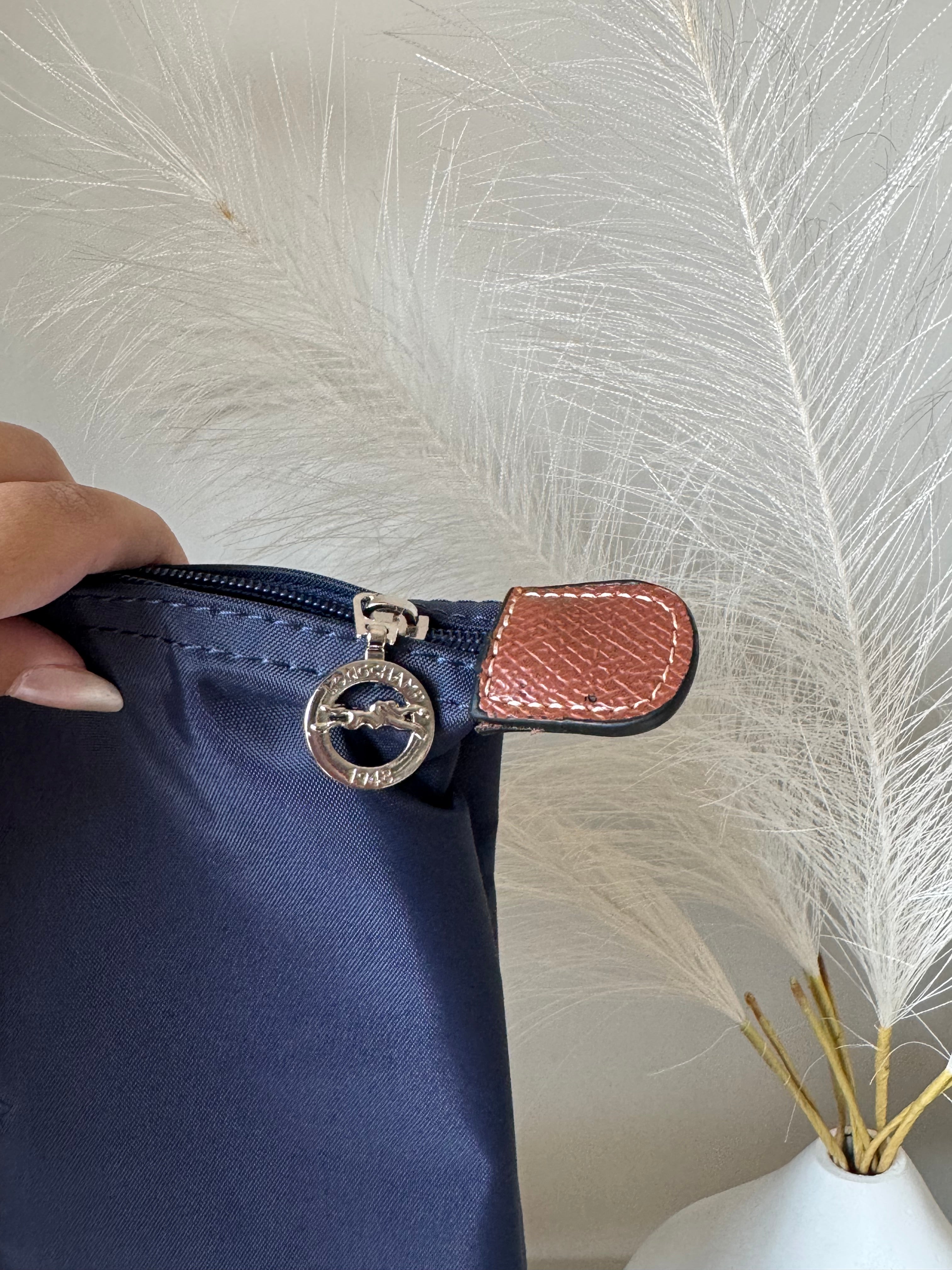Longchamp Tote LARGE - Blue (WITH BRAND LOGO)