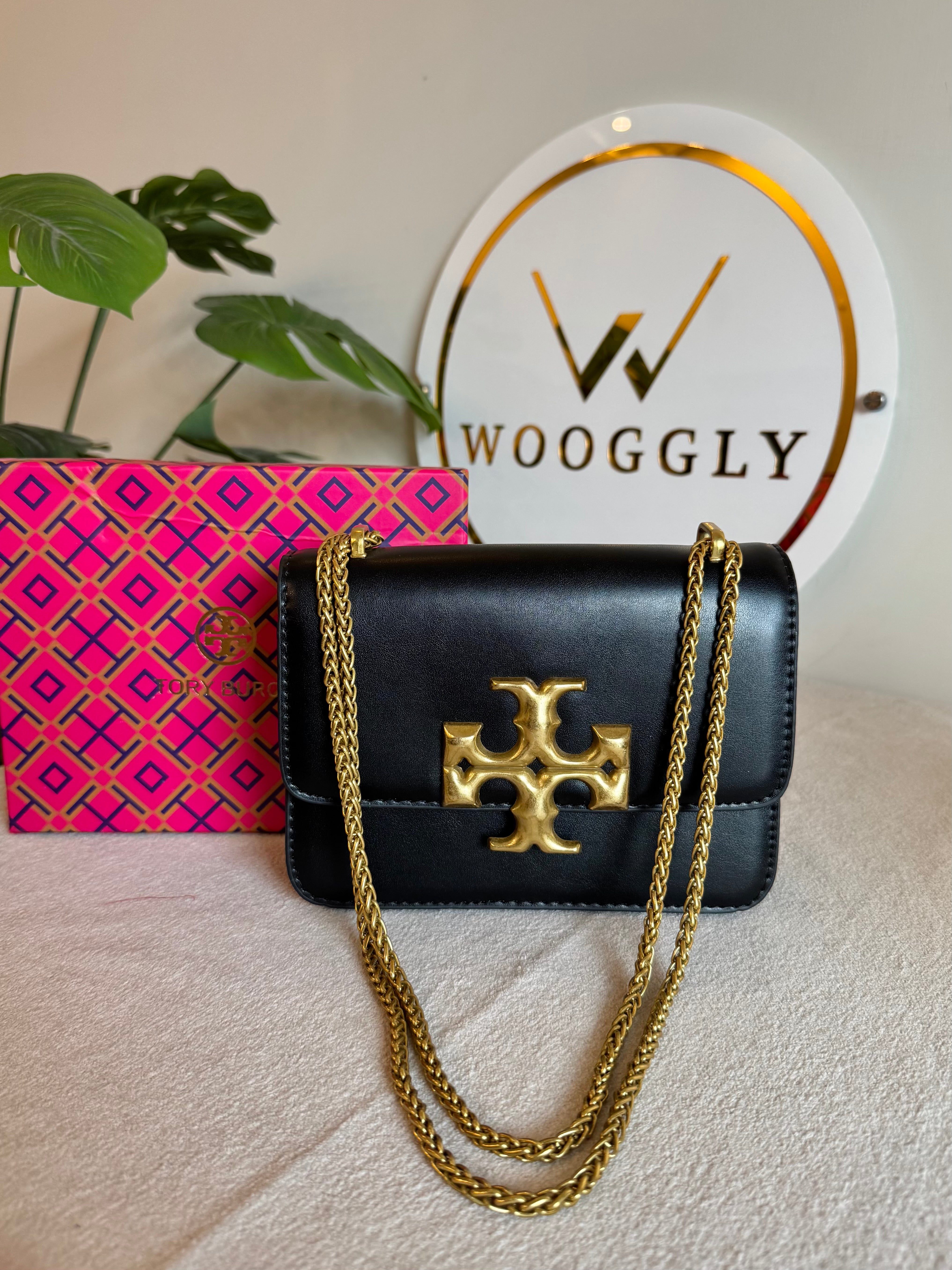 Tory Burch Sling - Black with Box Packing