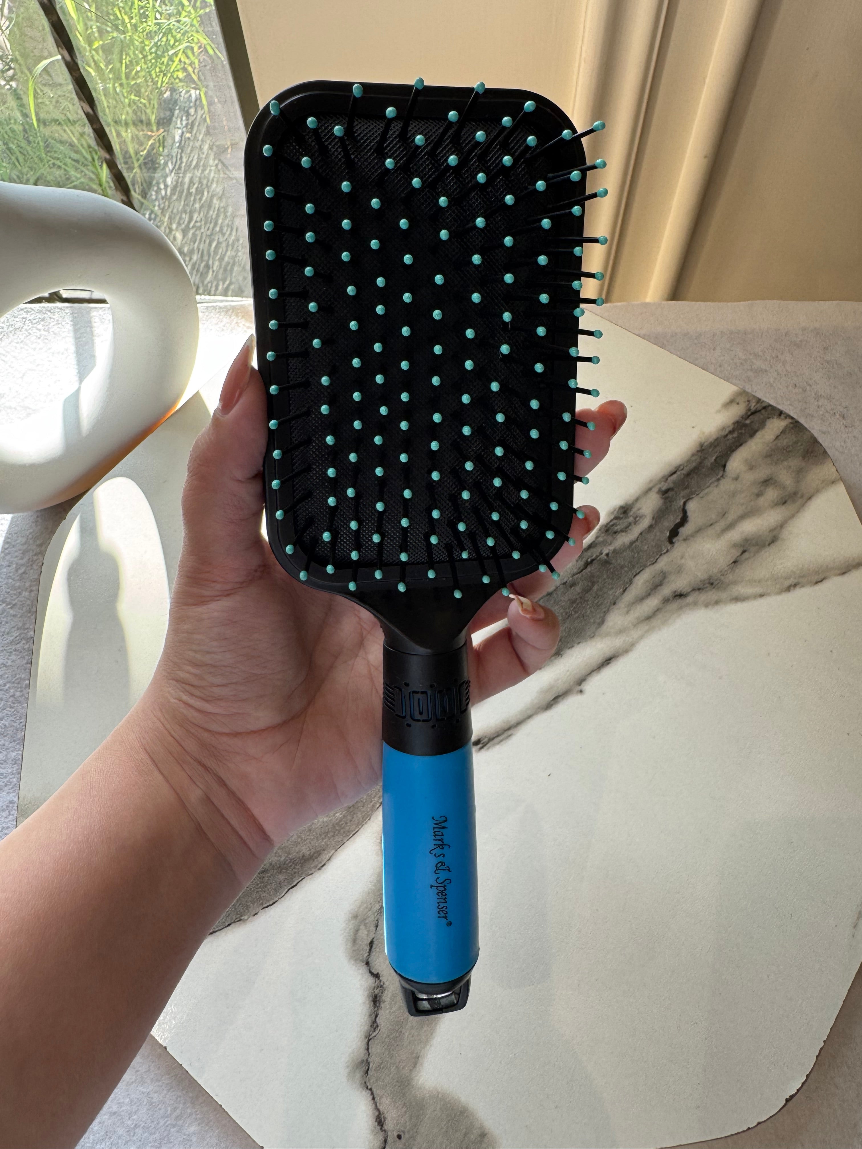 Softest Black Blue Square Brush