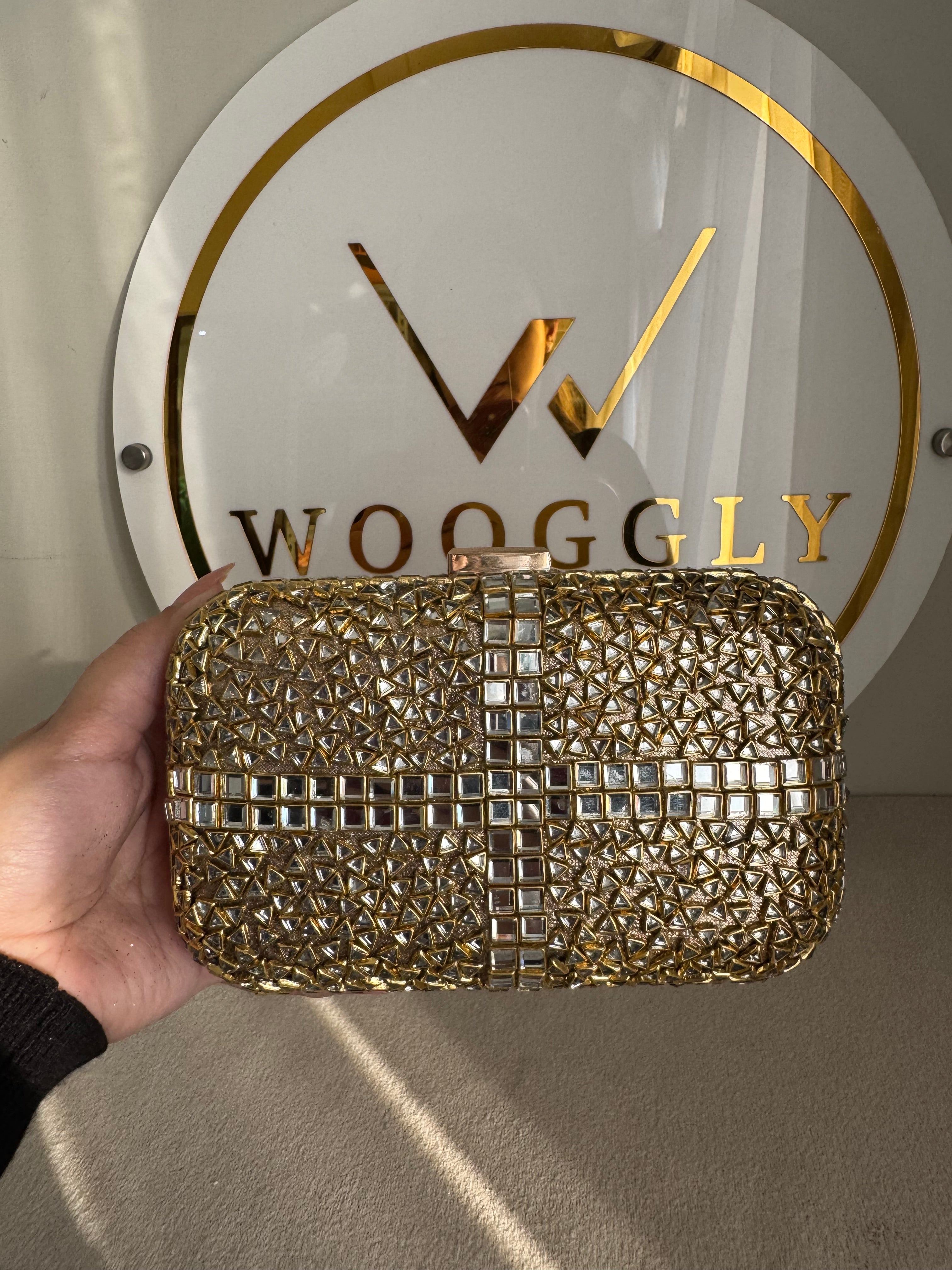 Classy Kundan Clutch