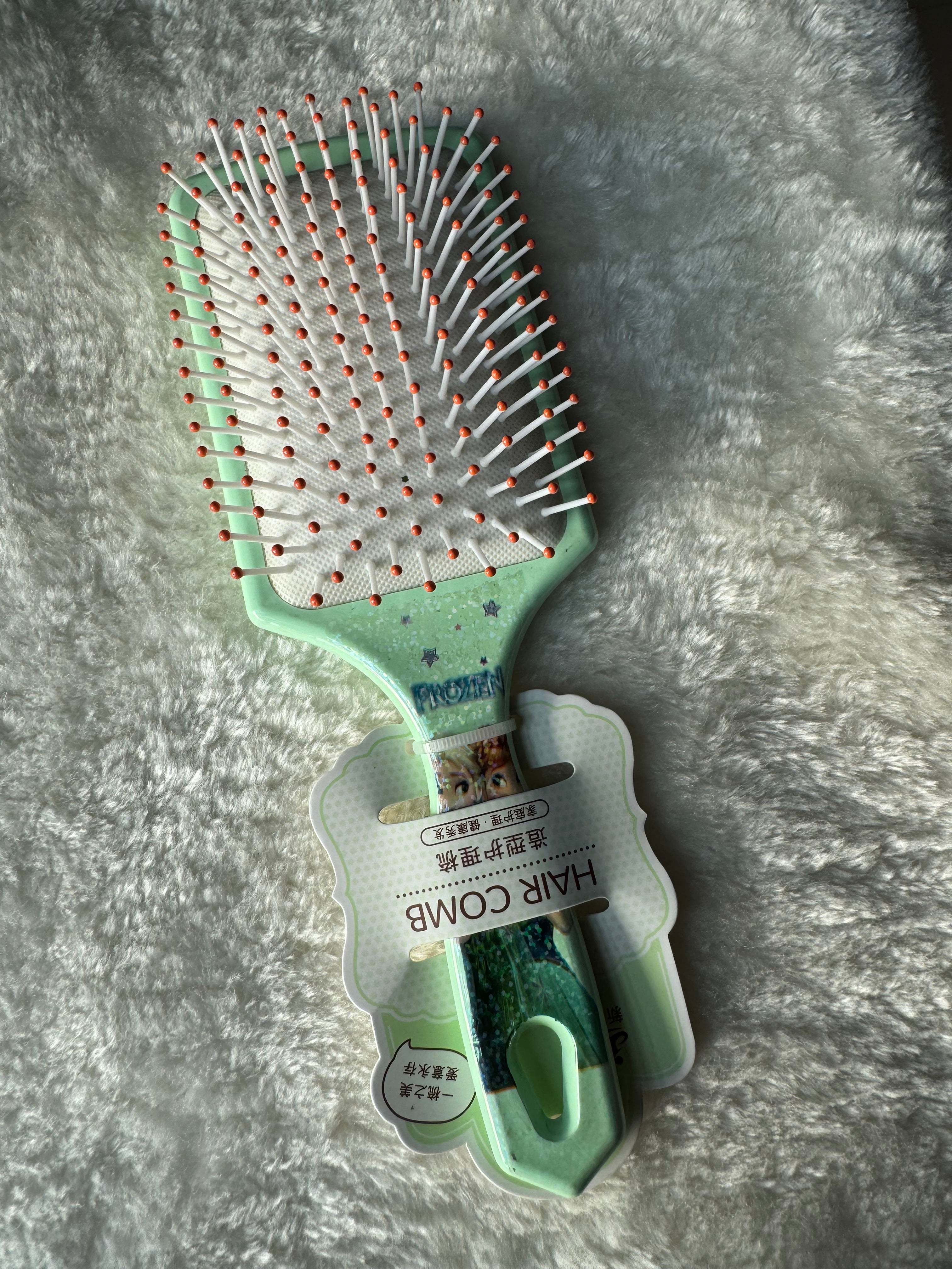 Frozen Girls Hairbrush (Green)