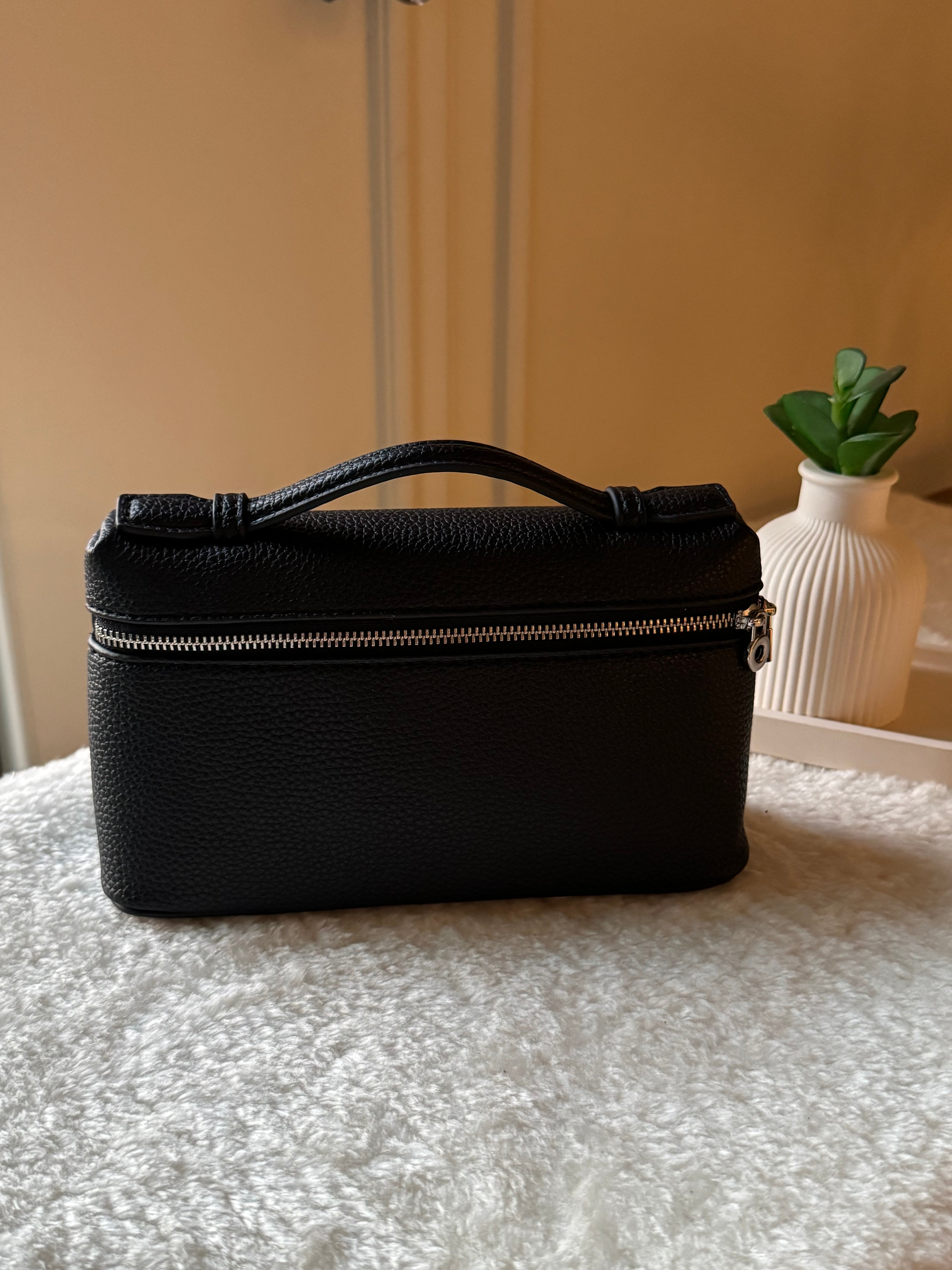 Loro Piana with Long Strap - Black