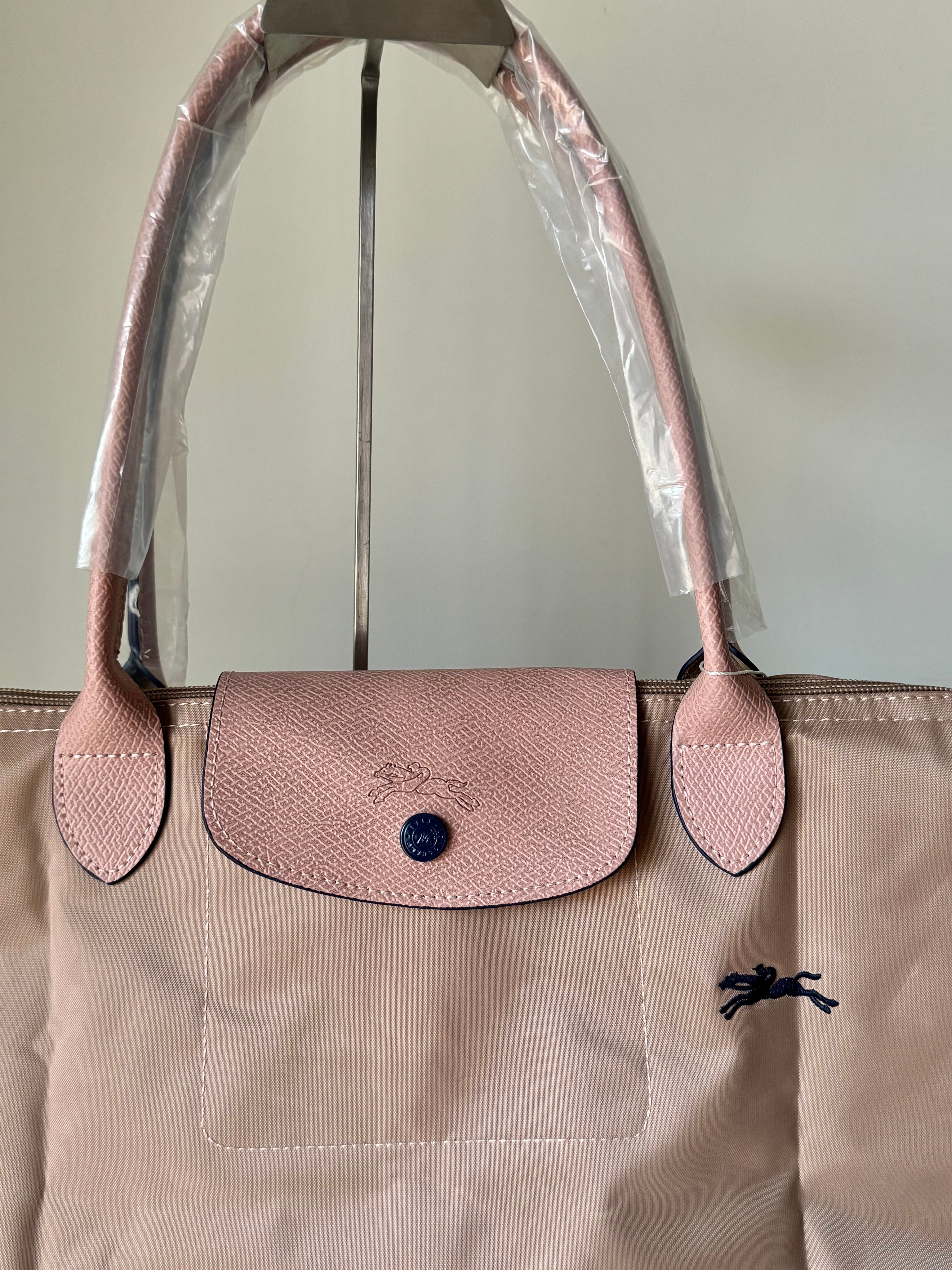 Longchamp Tote LARGE - Light Pink (WITH BRAND LOGO)