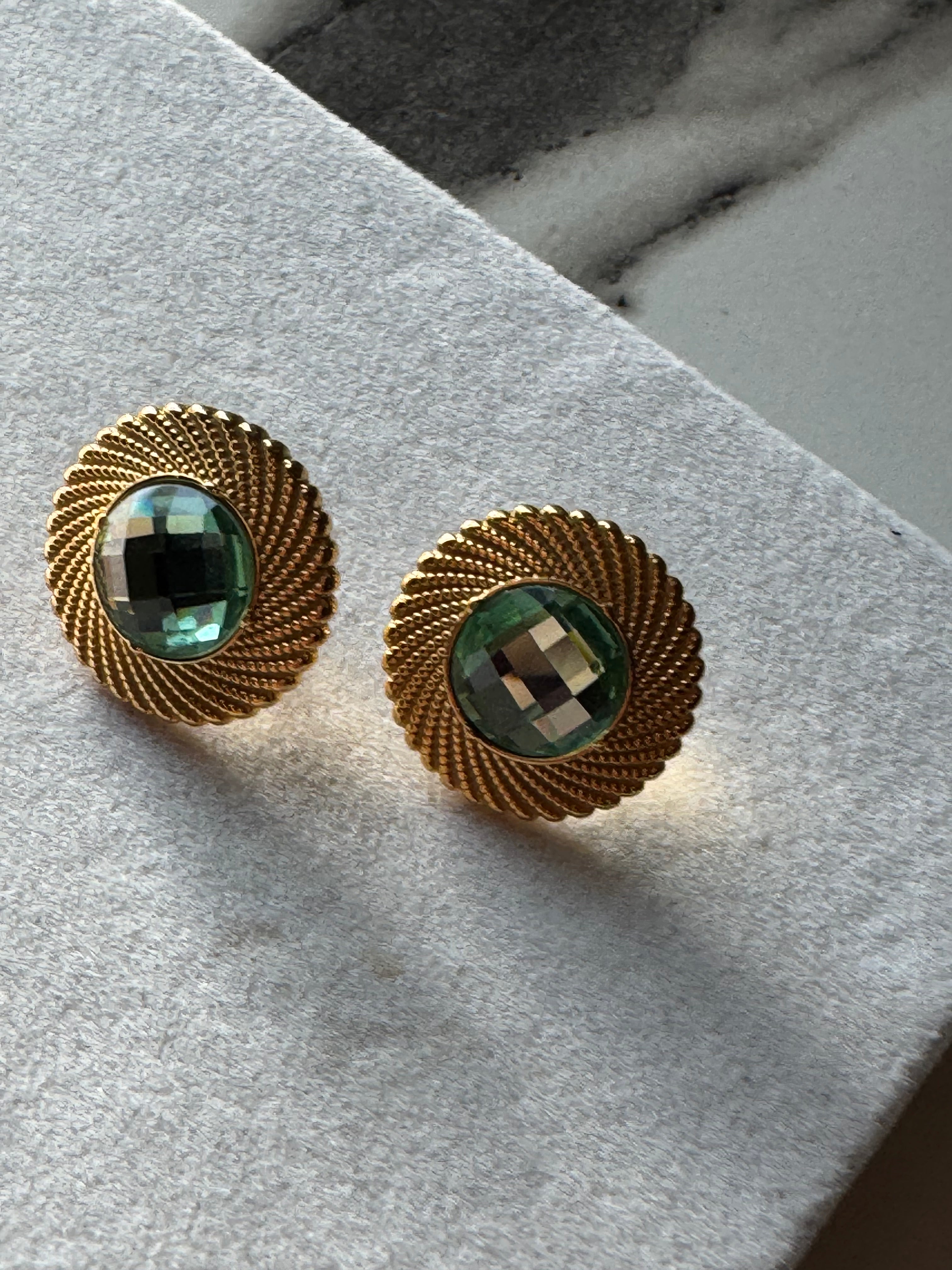 Sun & Stone Studs