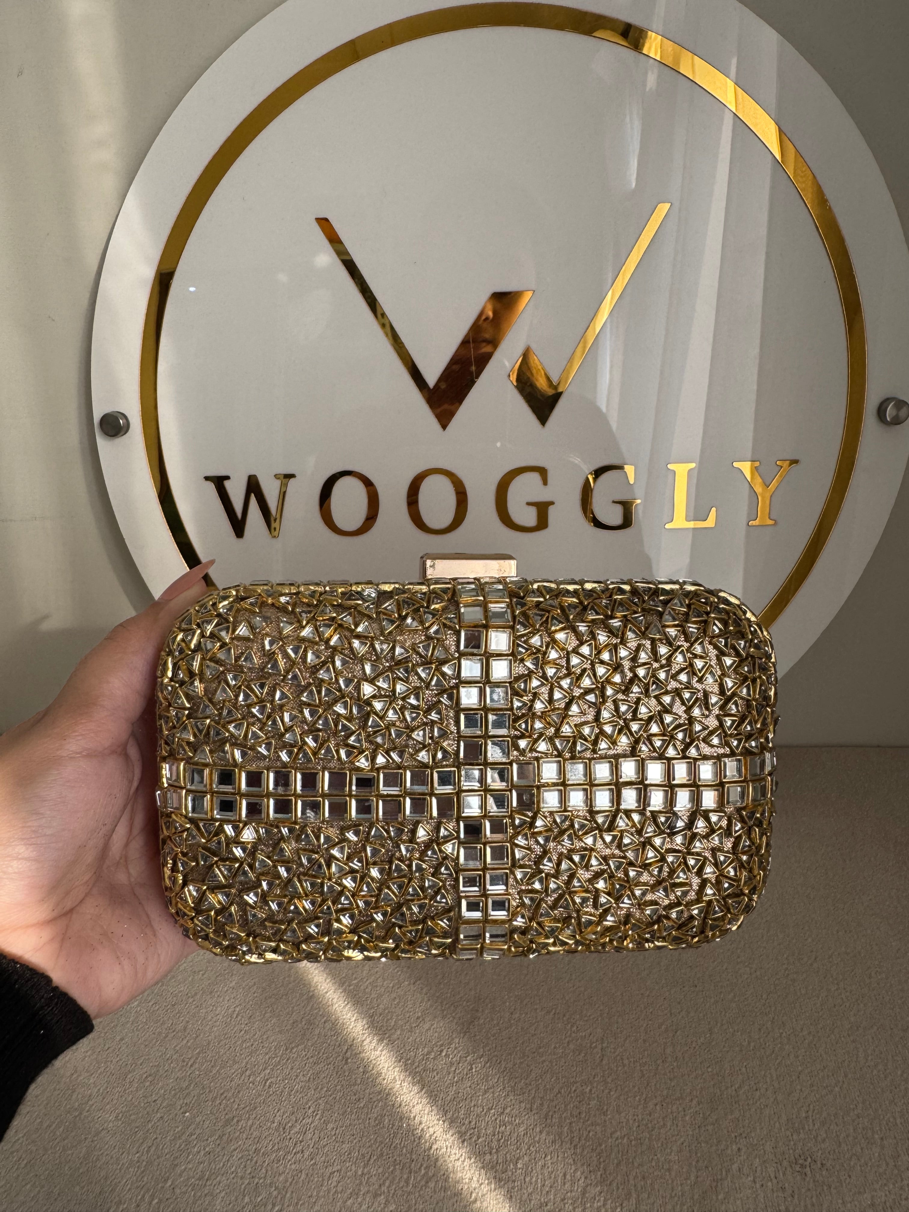 Classy Kundan Clutch