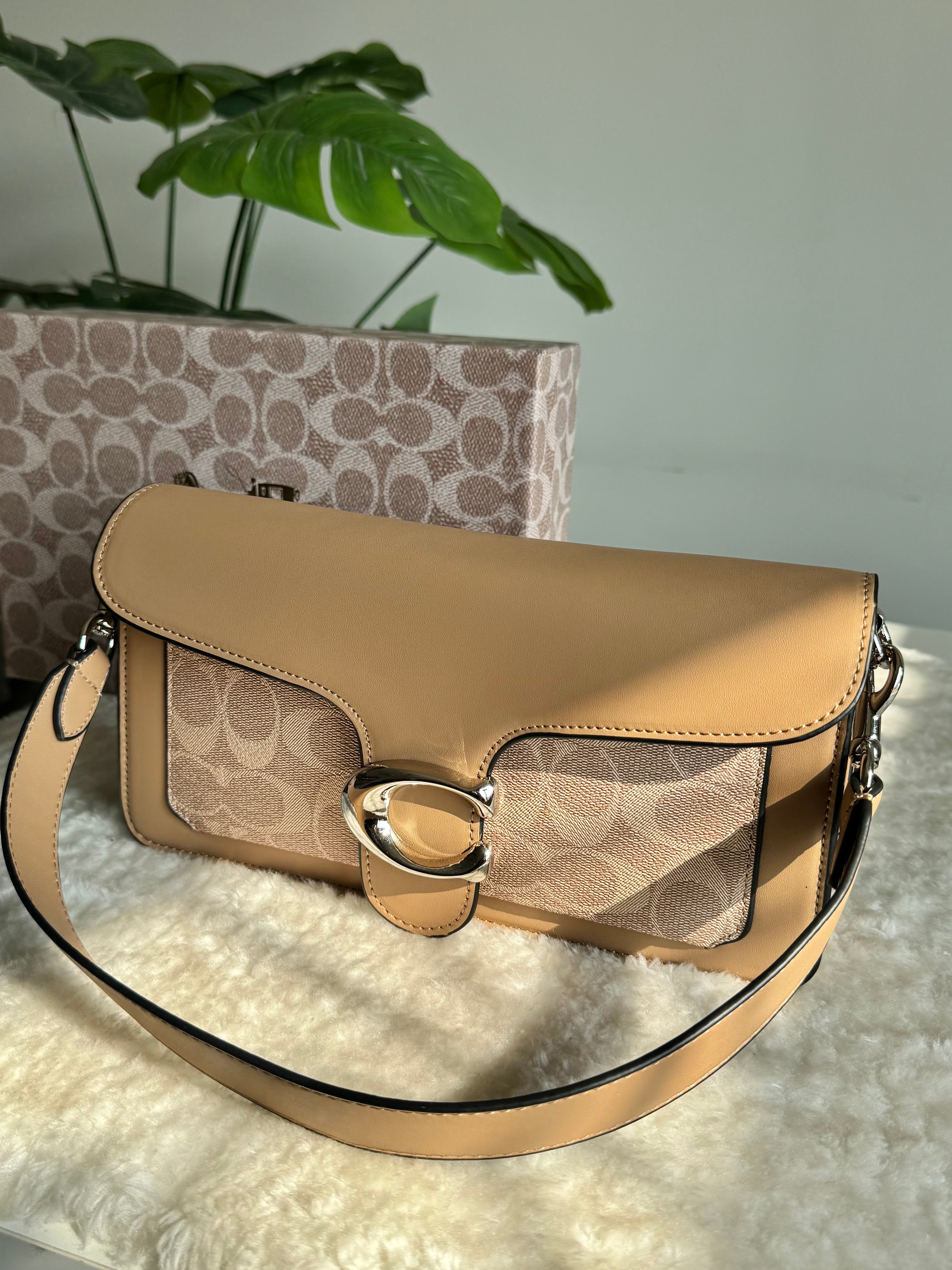 COACH TABBY EXCLUSIVE (Beige) - BOX PACKING