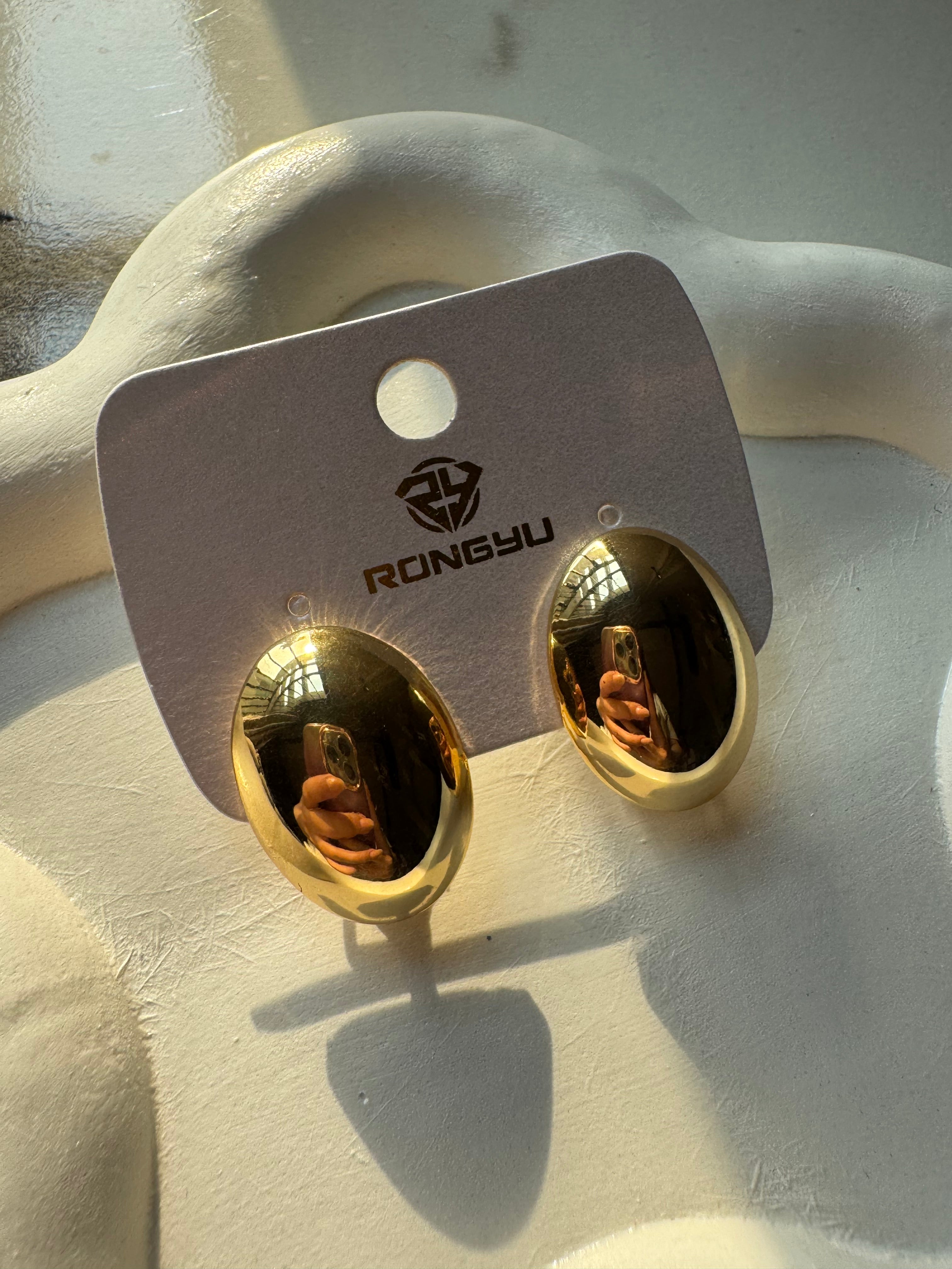 Minka Studs - 18K Gold Plated