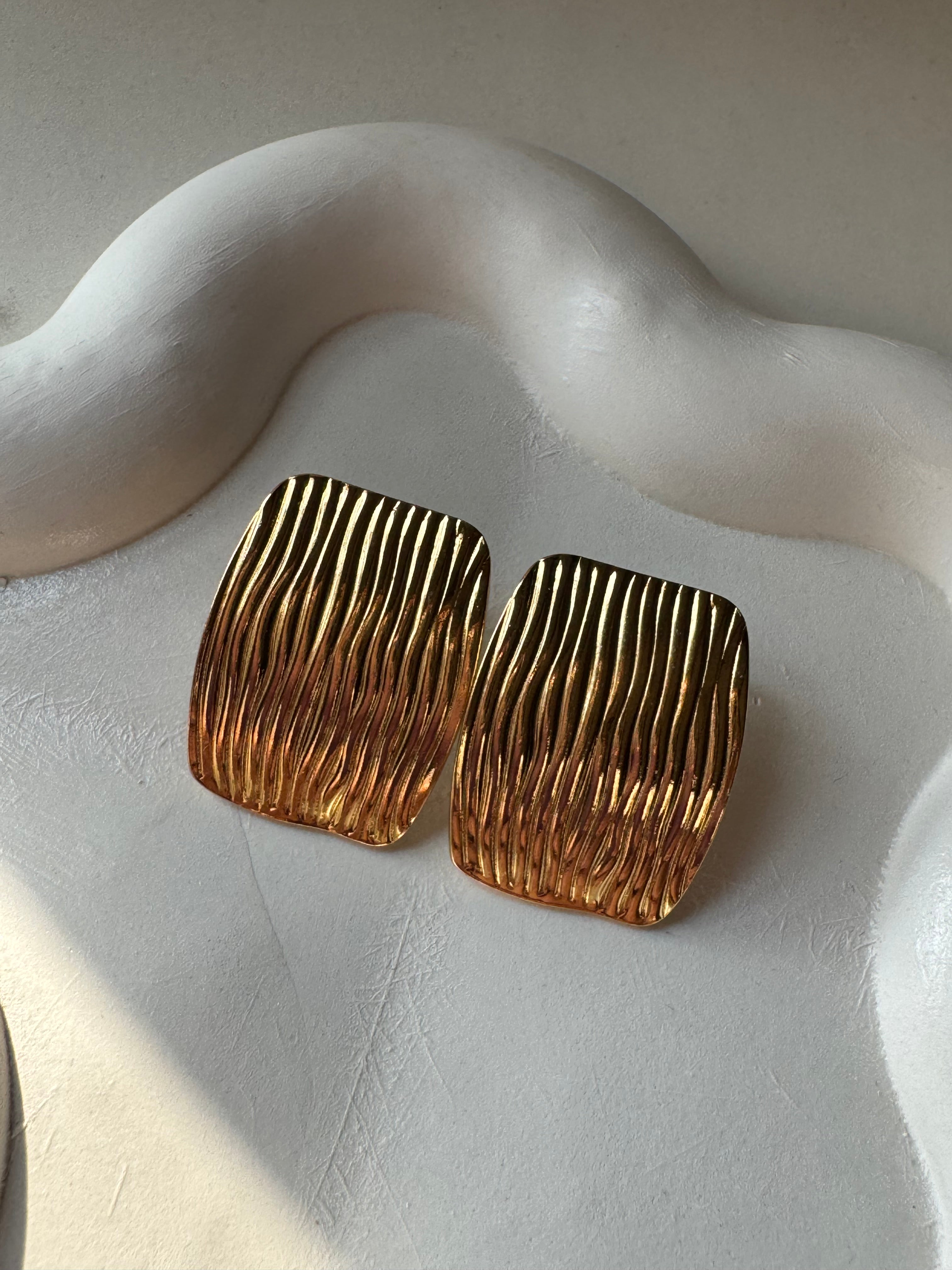 Timeless Goldie Studs - 18K Gold Plated