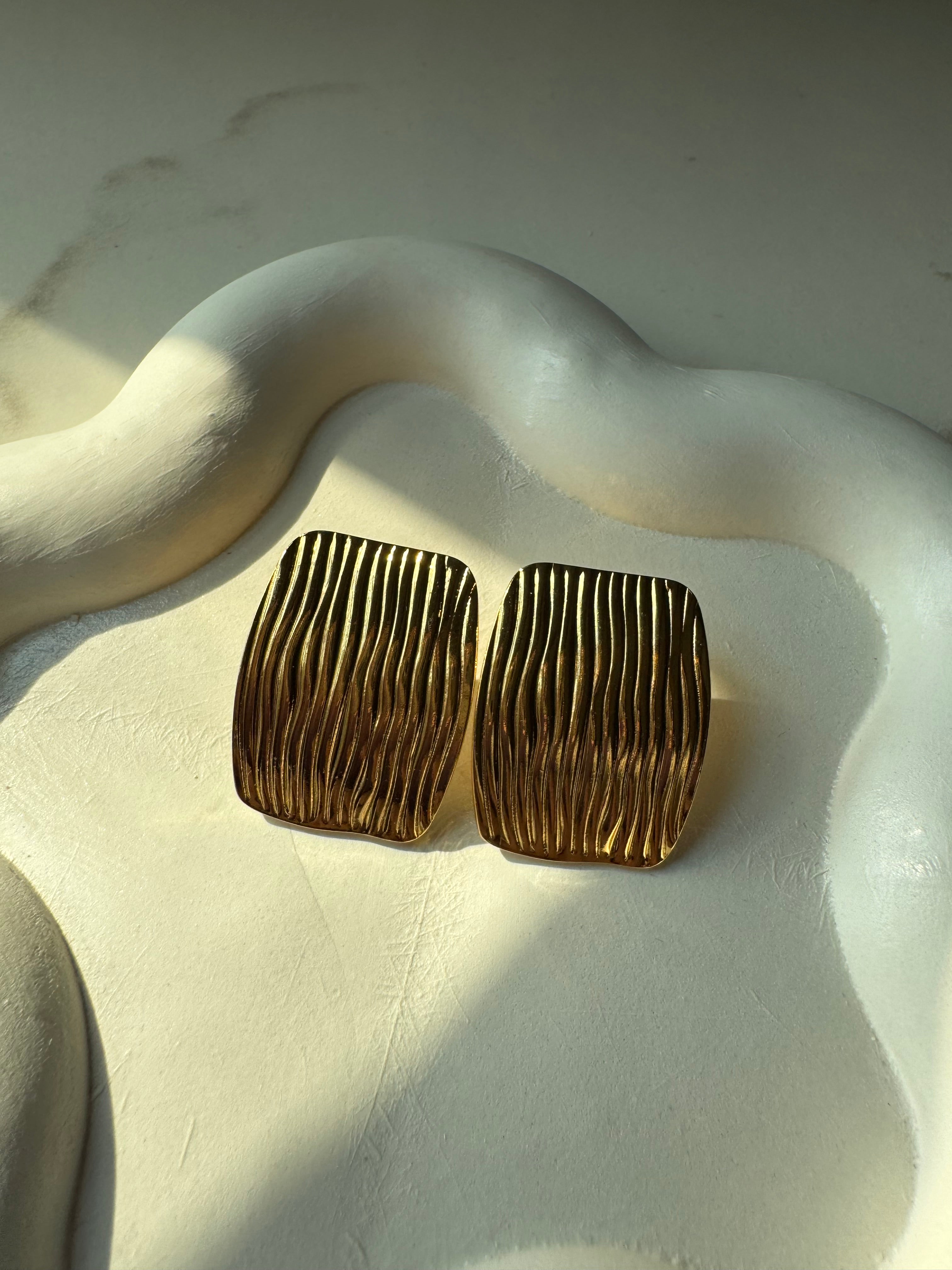 Timeless Goldie Studs - 18K Gold Plated