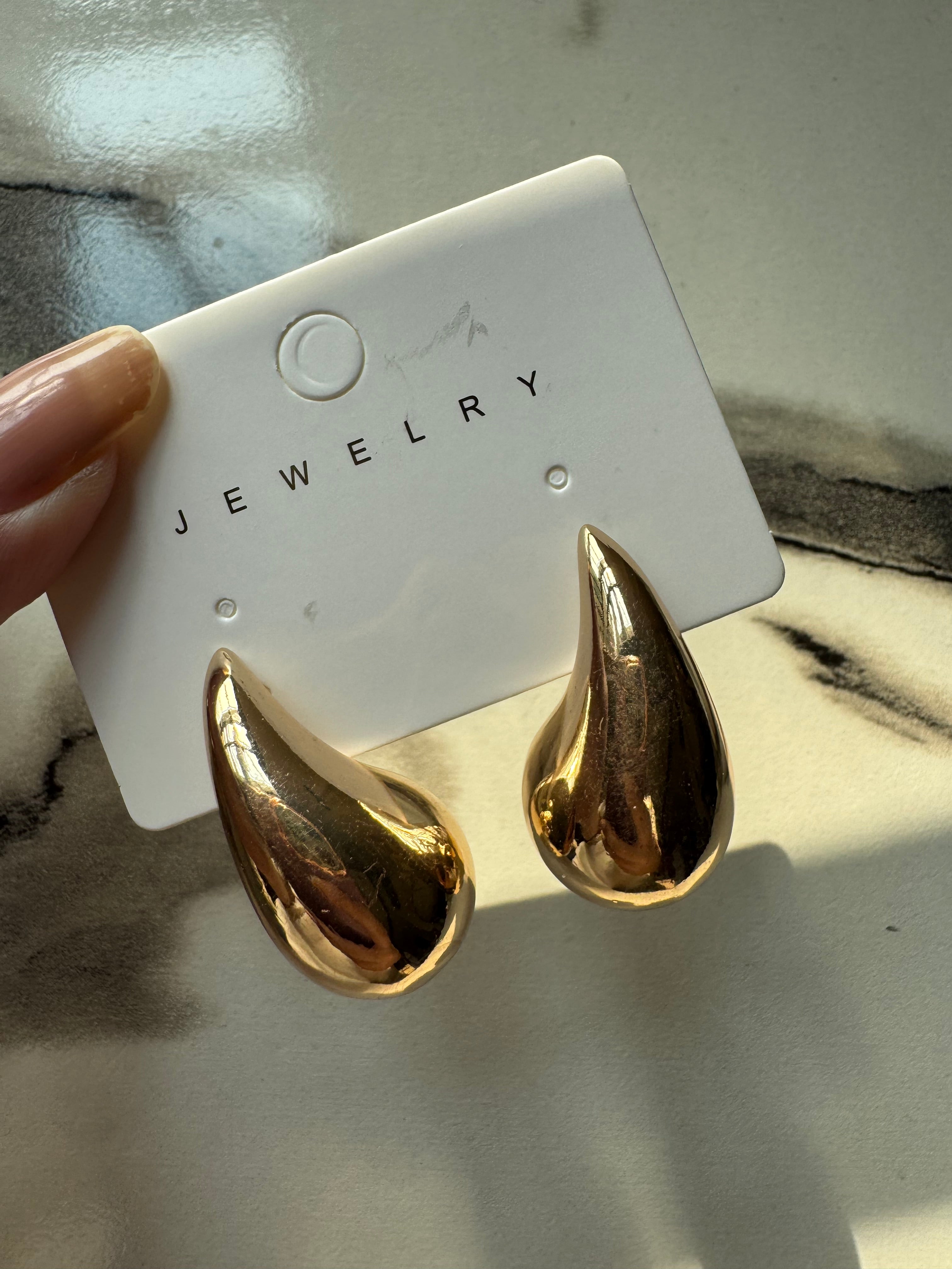 Statement Studs - 18K Gold Plated
