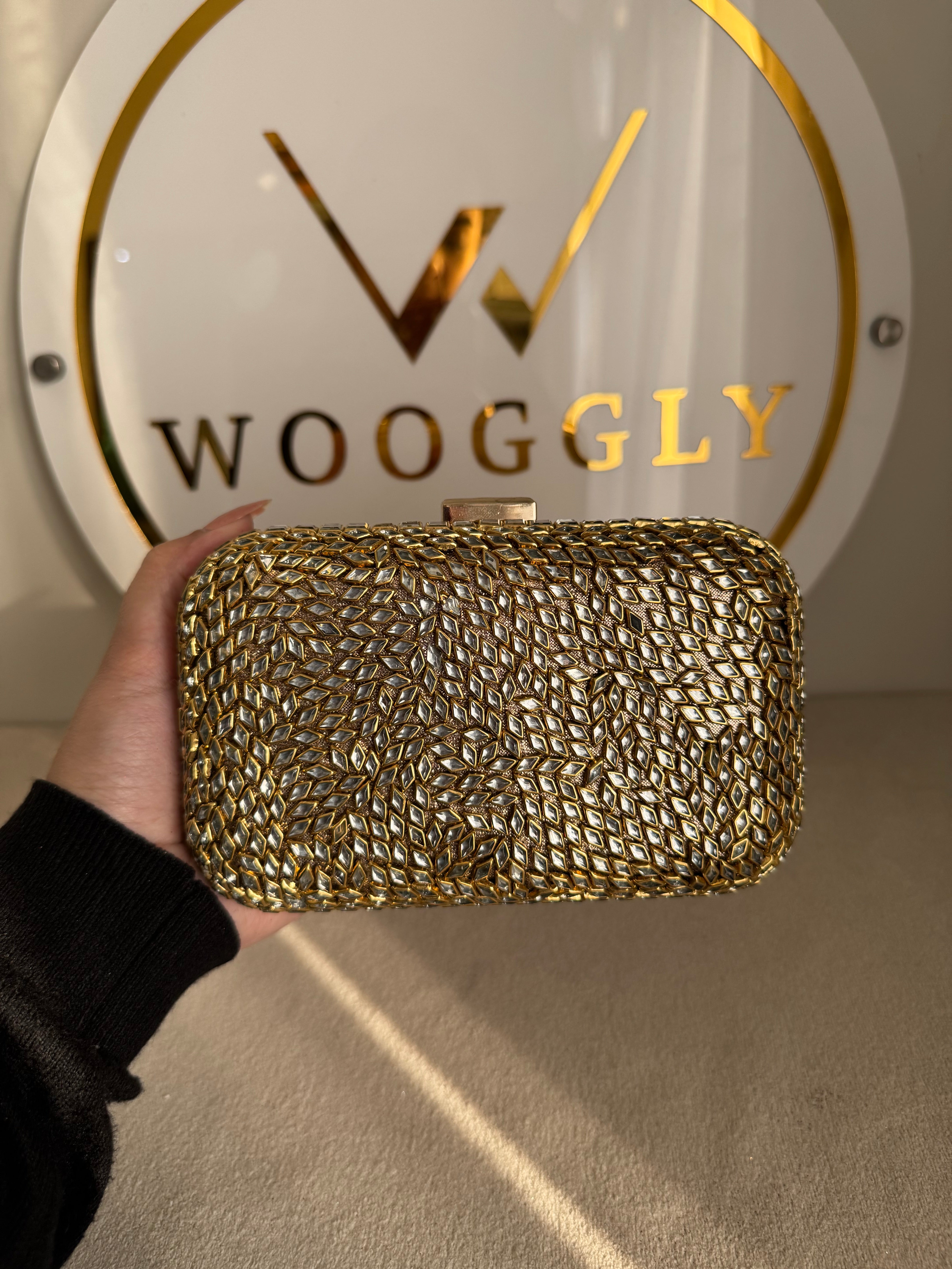 Exclusive Kundan Clutch