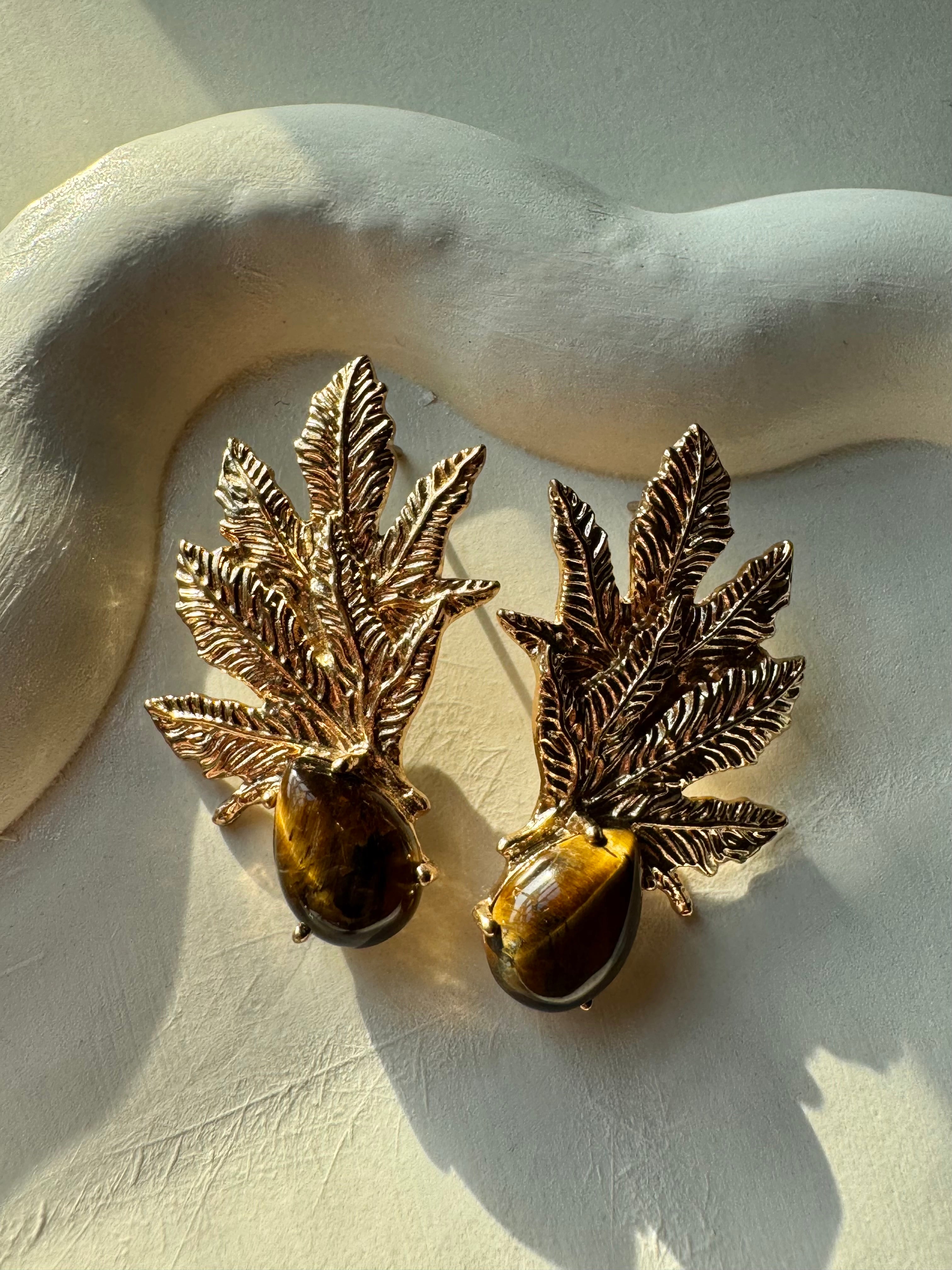 Golden Dusk Earrings