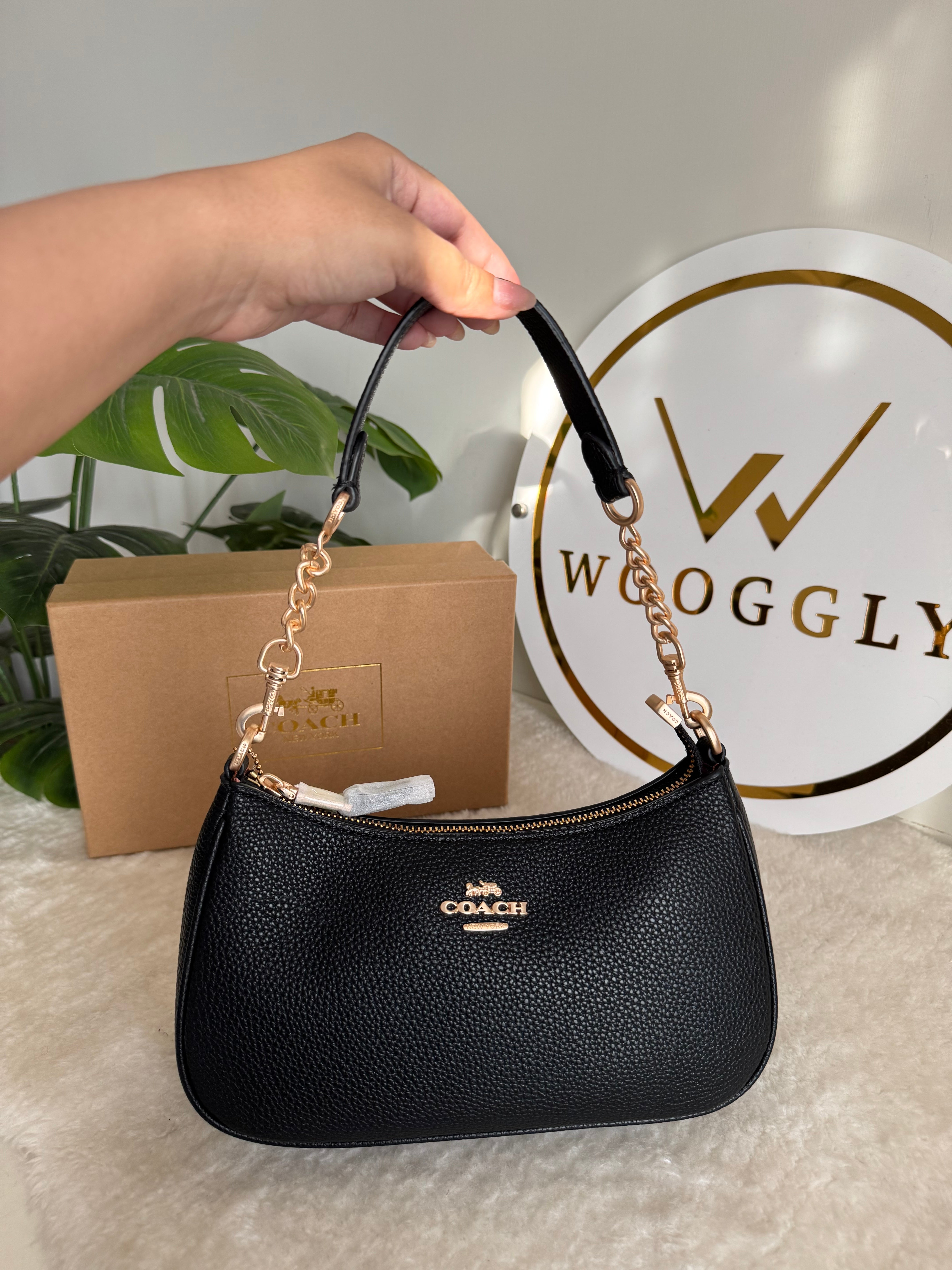 COACH TERI PREMIUM Black - BOX PACKING