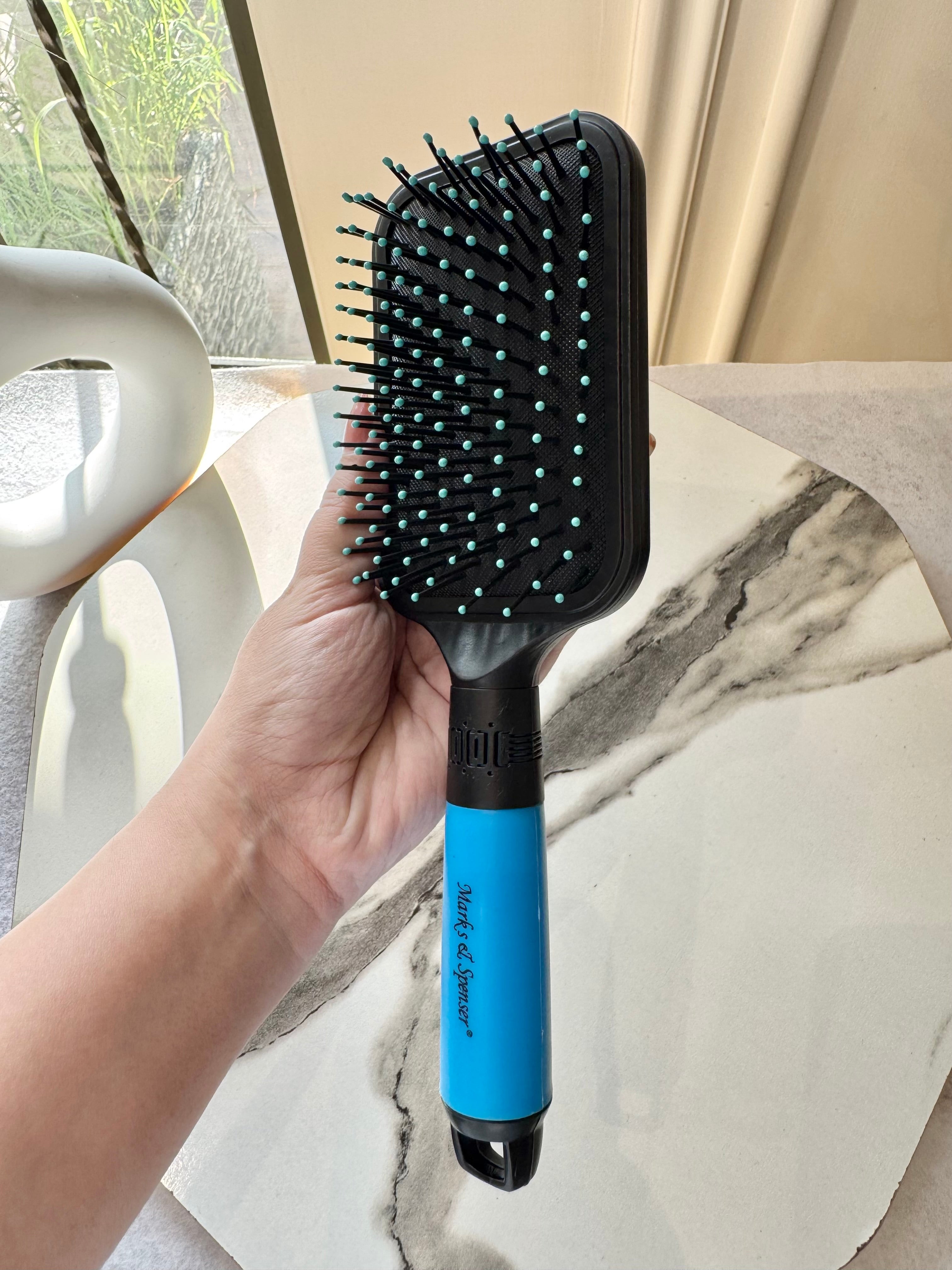 Softest Black Blue Square Brush