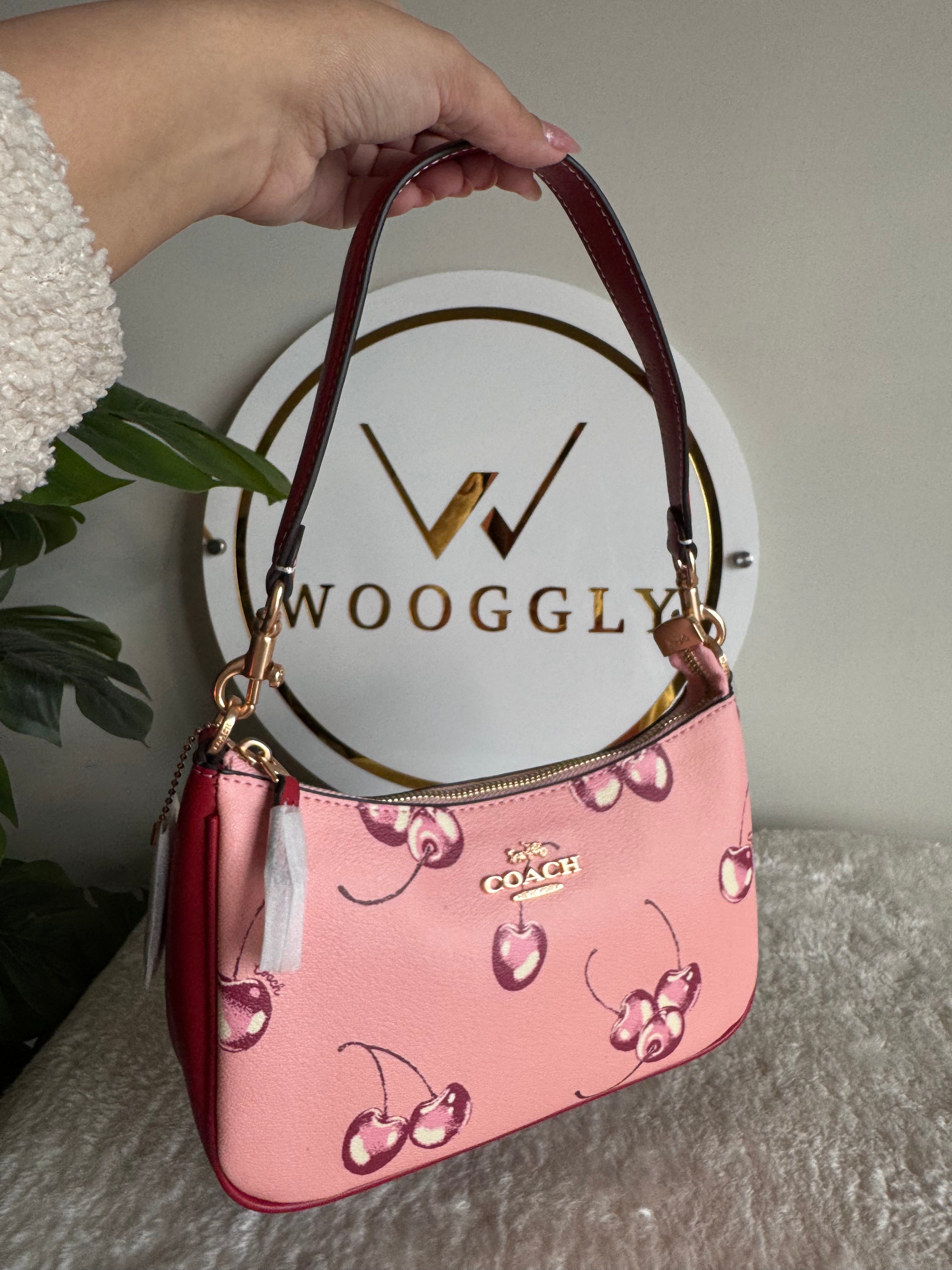 COACH TERI PREMIUM (Pink & Maroon with Cherries) - MAGNETIC BOX PACKING