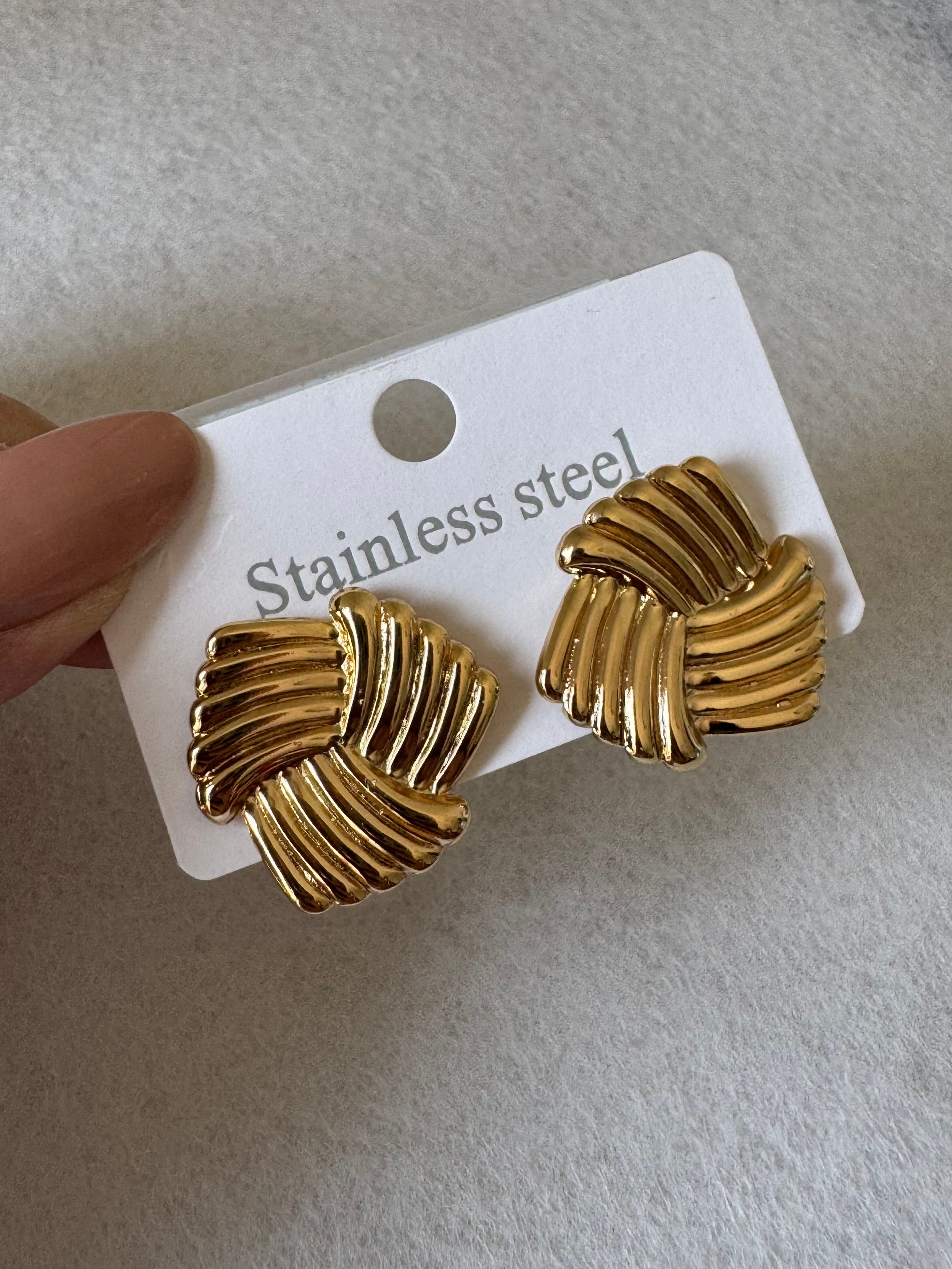 Velvet Glow Studs - Stainless Steel