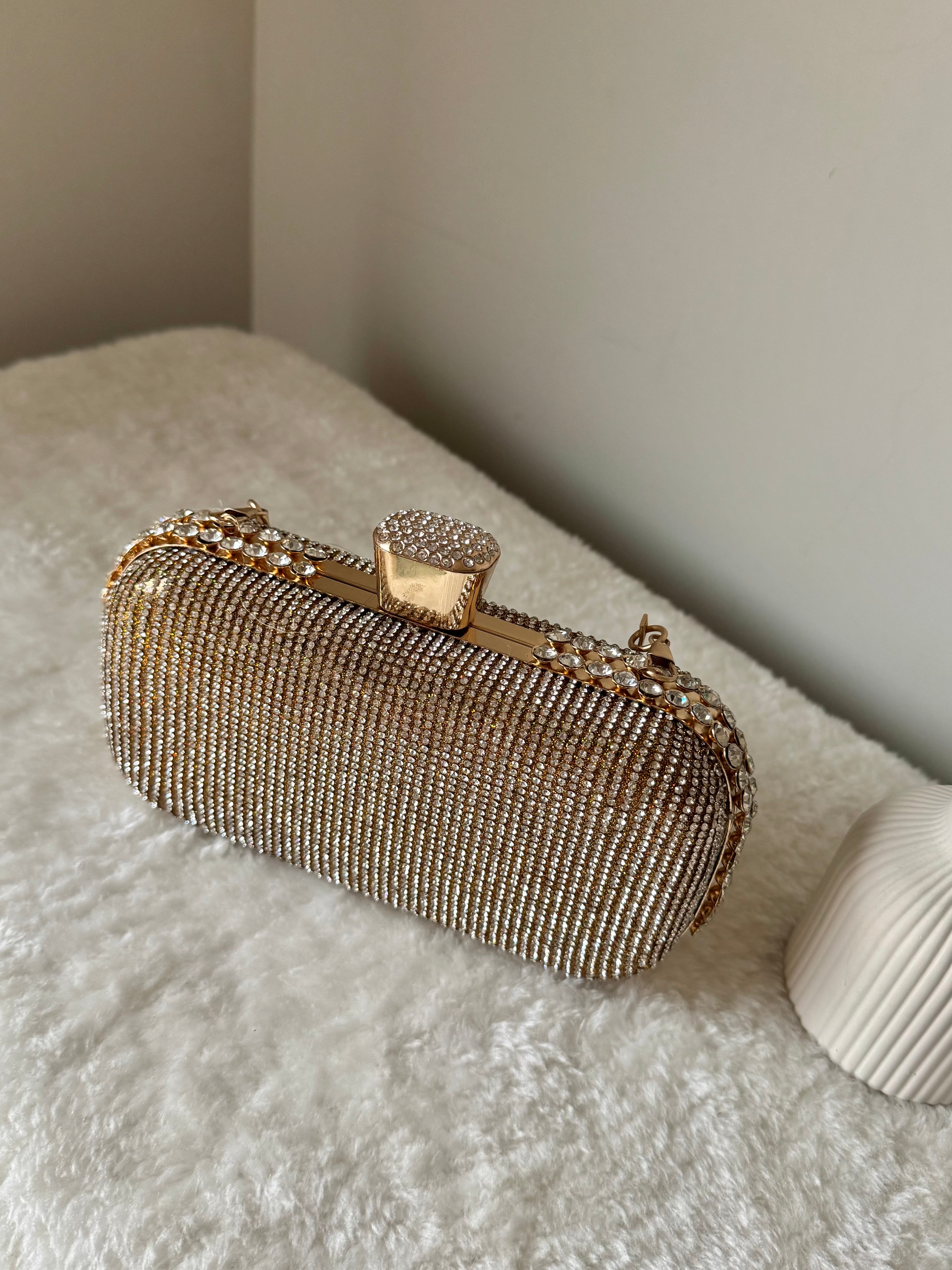Diva Mode Clutch - Rose Gold