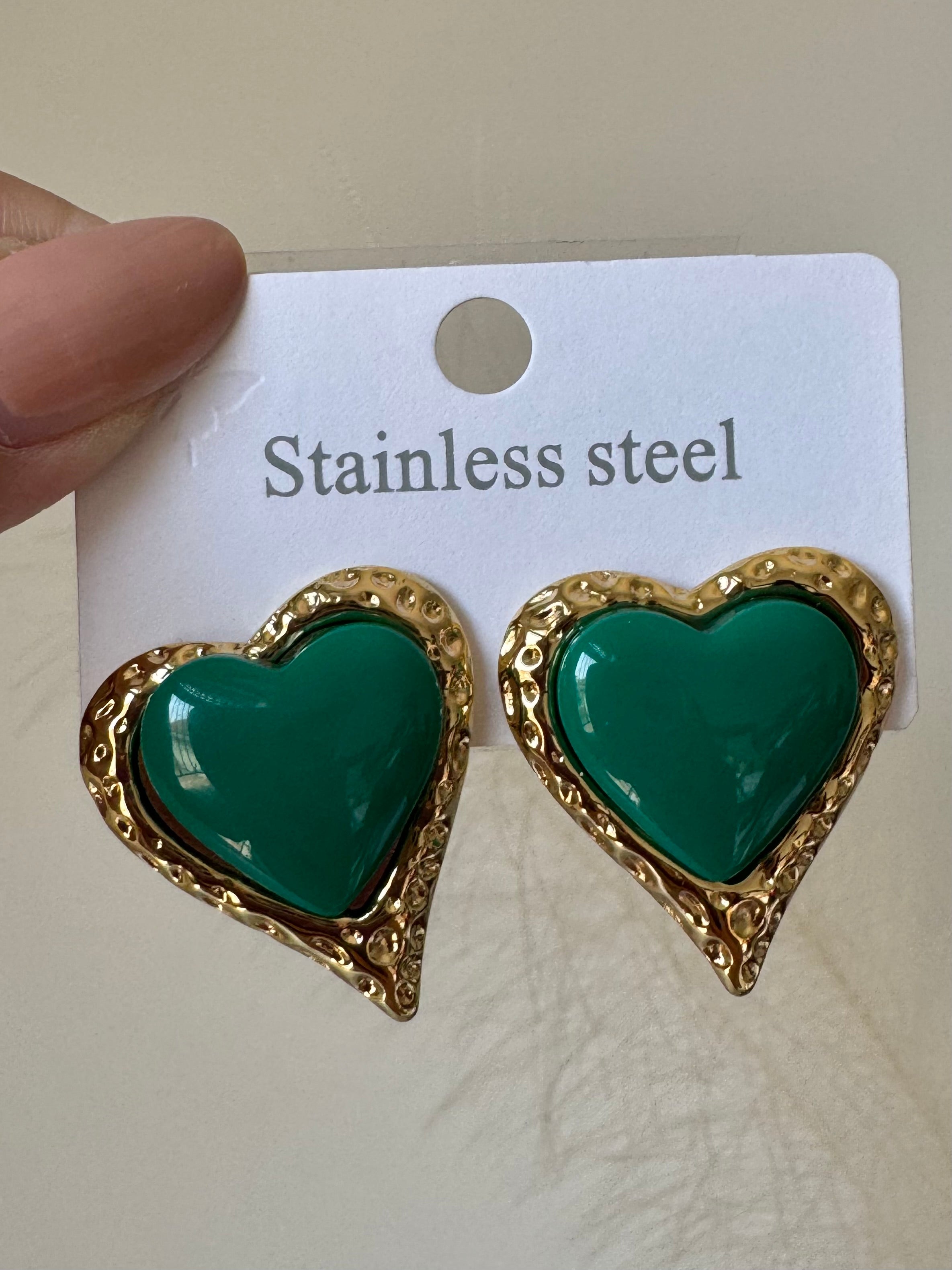 Evergreen Love Earrings - 18K Gold Plated