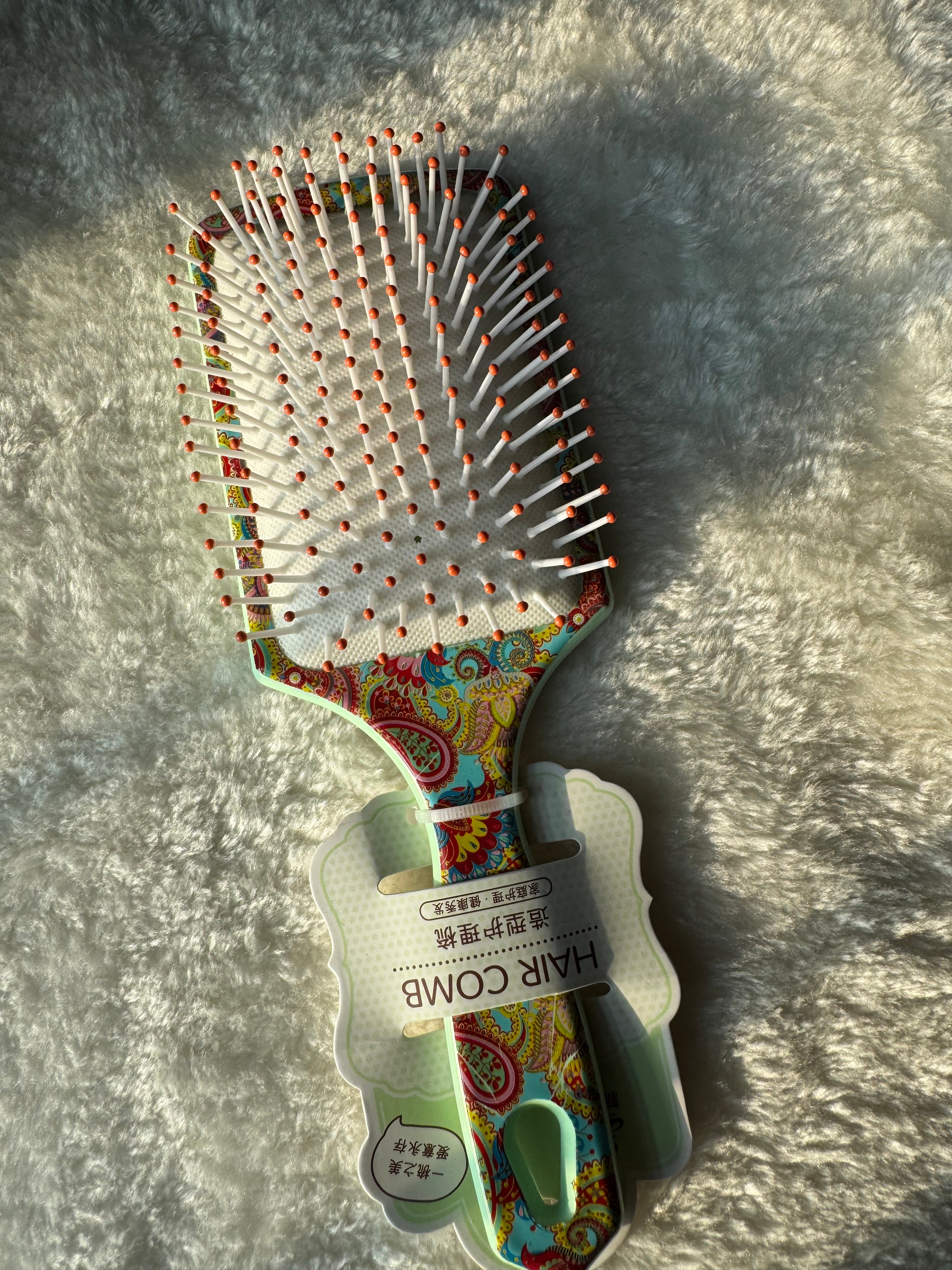 Multi Color Square Hair Brush