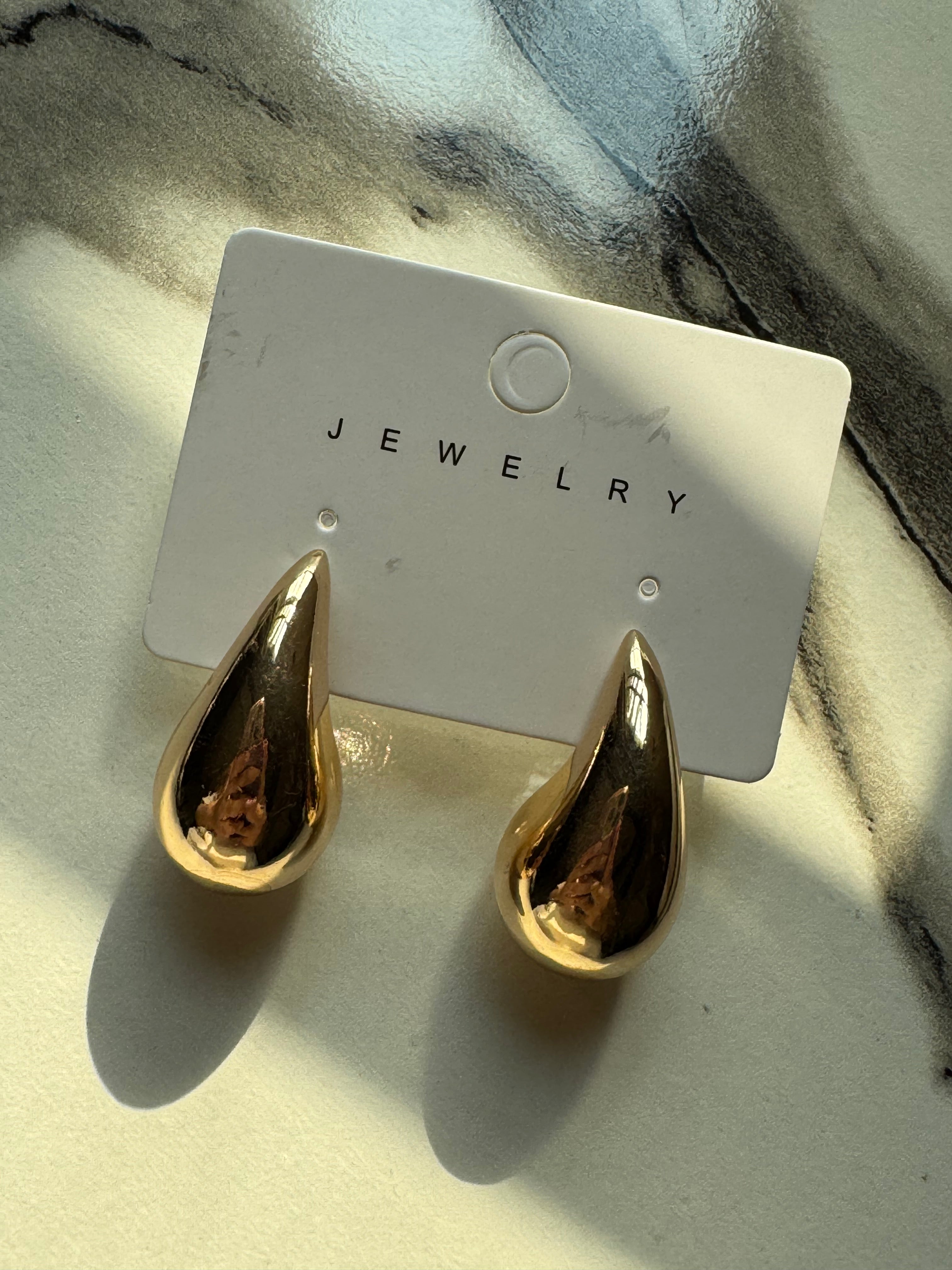 Statement Studs - 18K Gold Plated