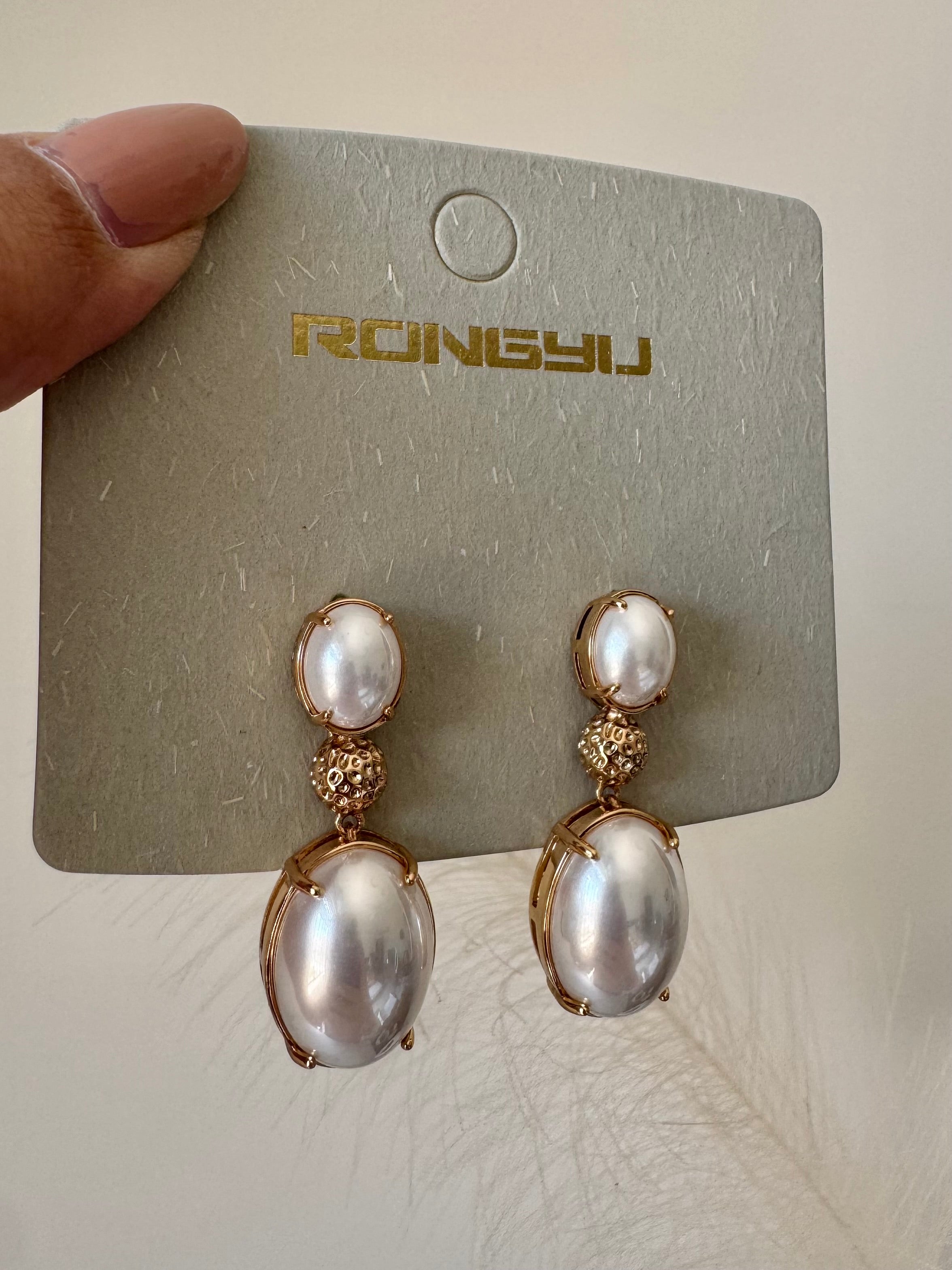Luminous Lily Earrings