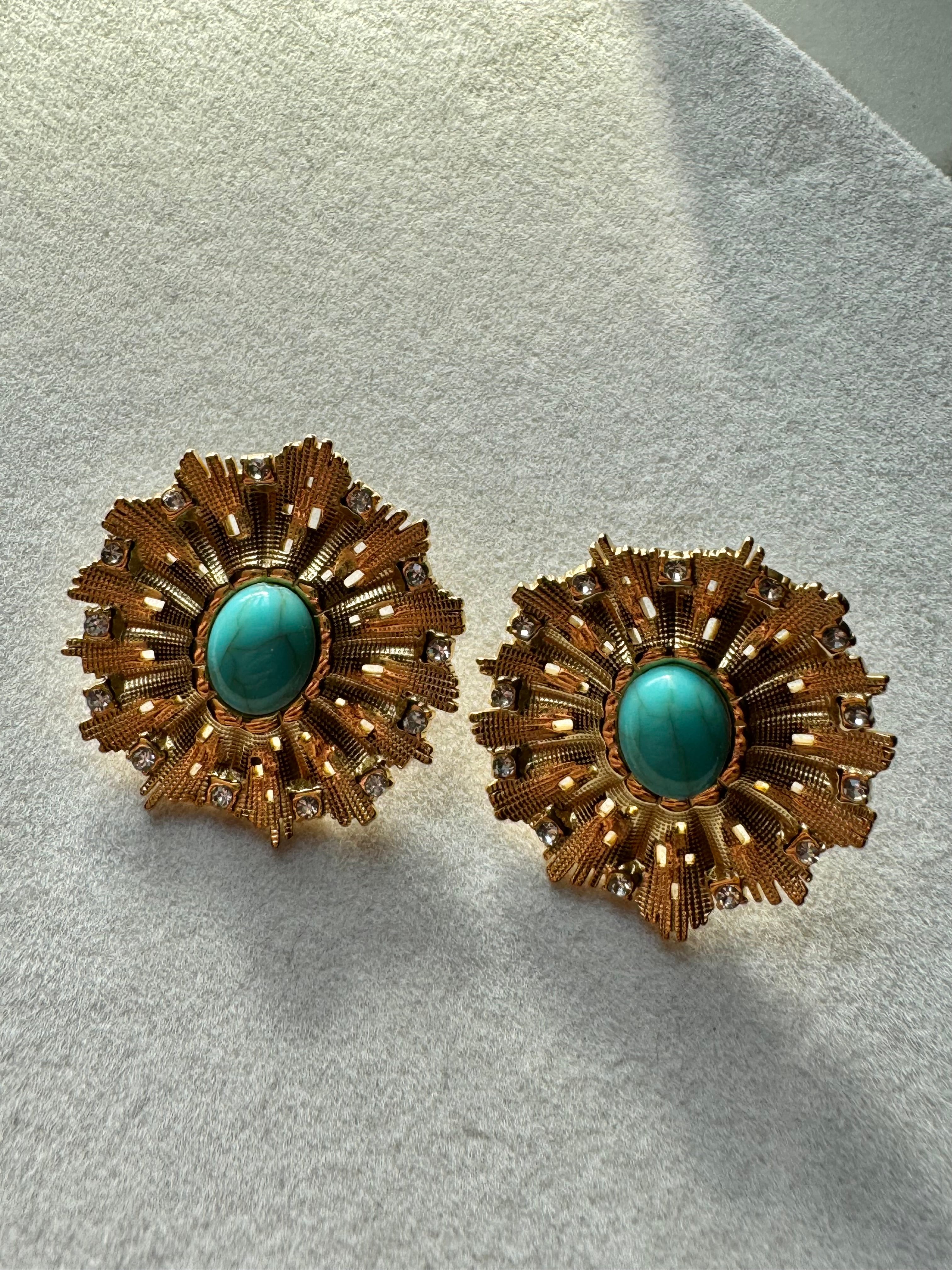 Sky Stone Drops Earrings