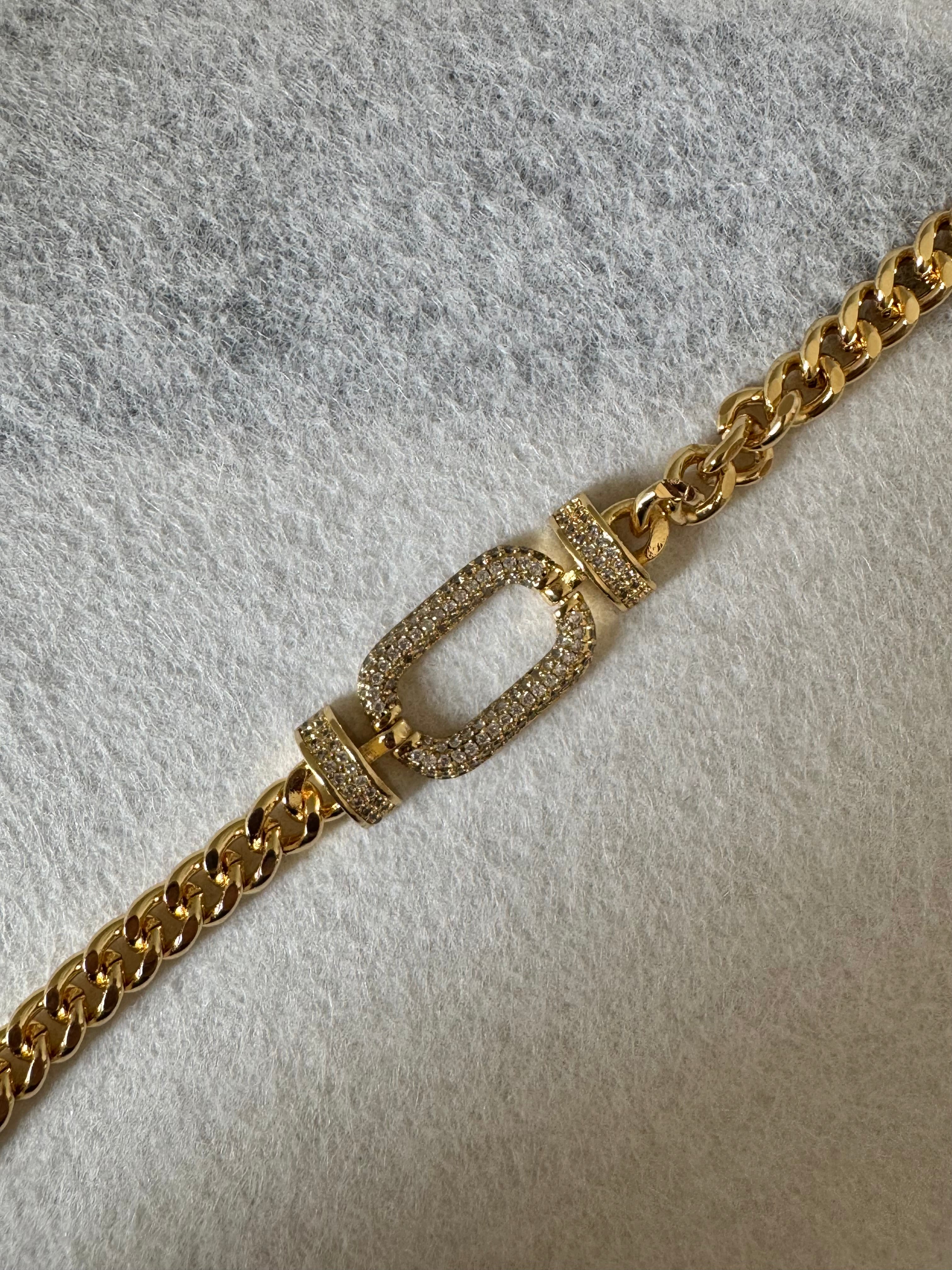 Charm Bracelet - 18K Gold Plated